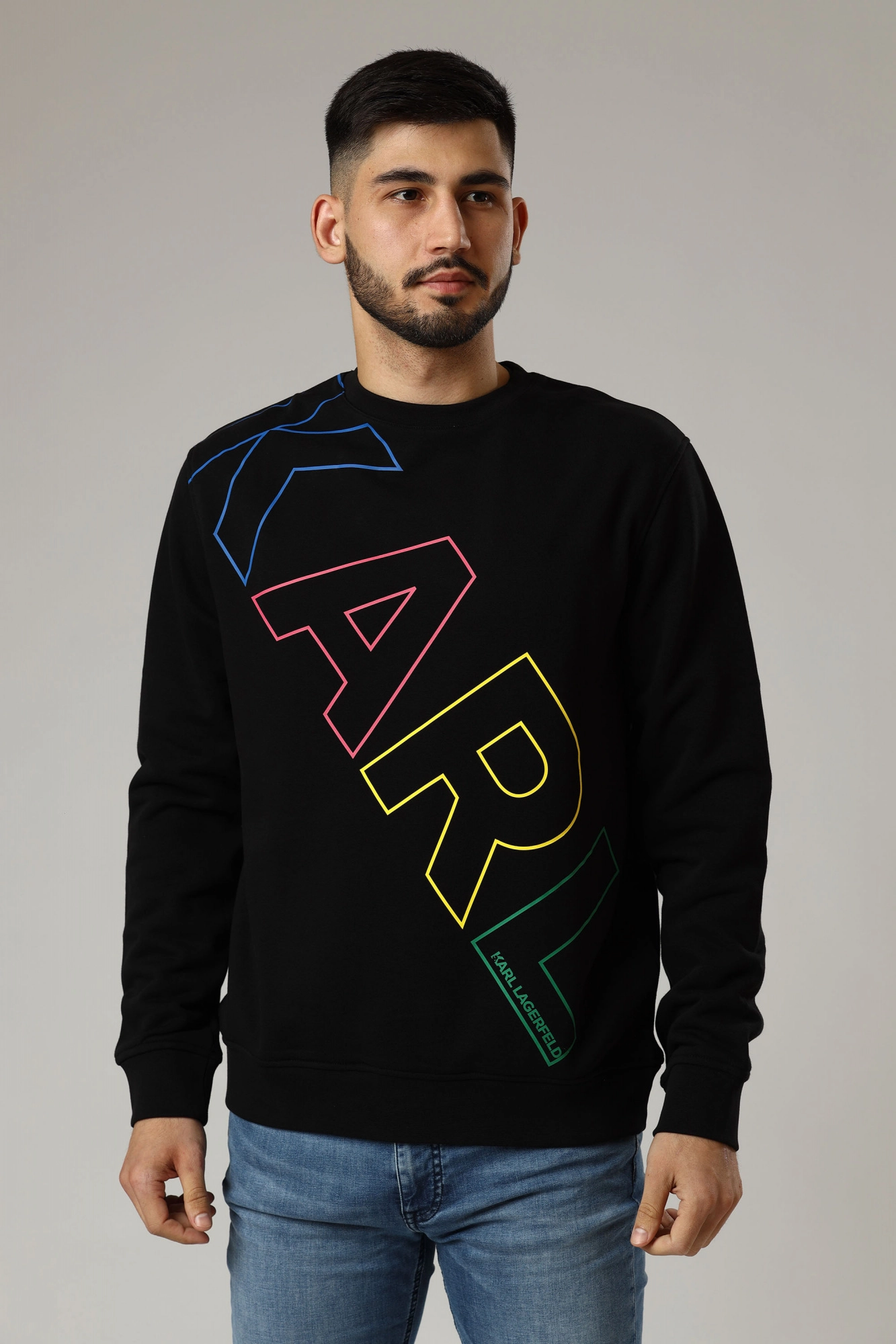 523900_705401 Свитшот Karl Lagerfeld Черный