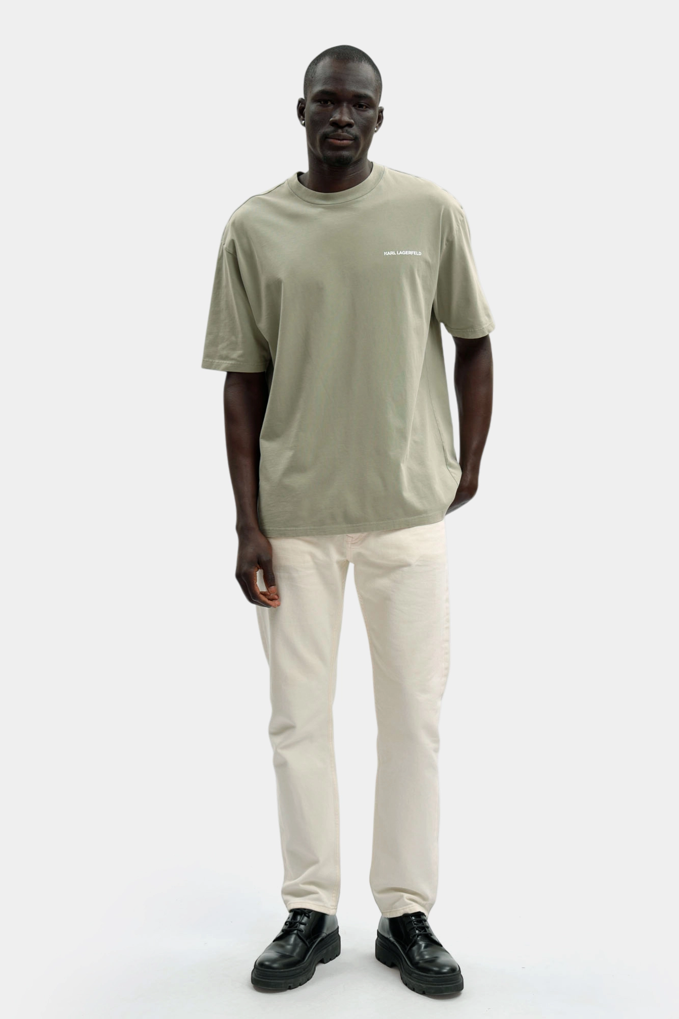 562256_755171 Футболка Karl Lagerfeld Бежевый