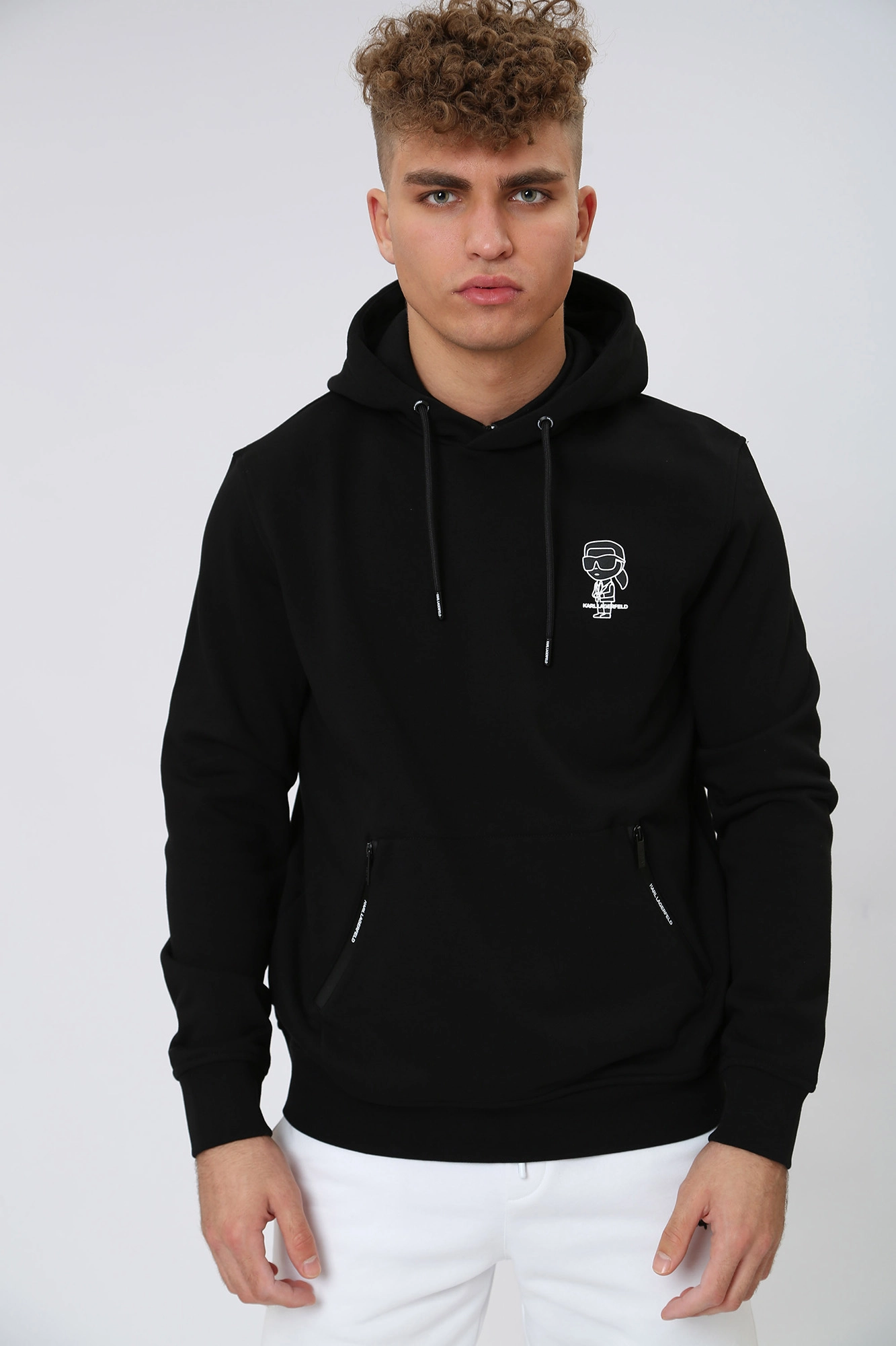 Karl lagerfeld black hoodie 2025