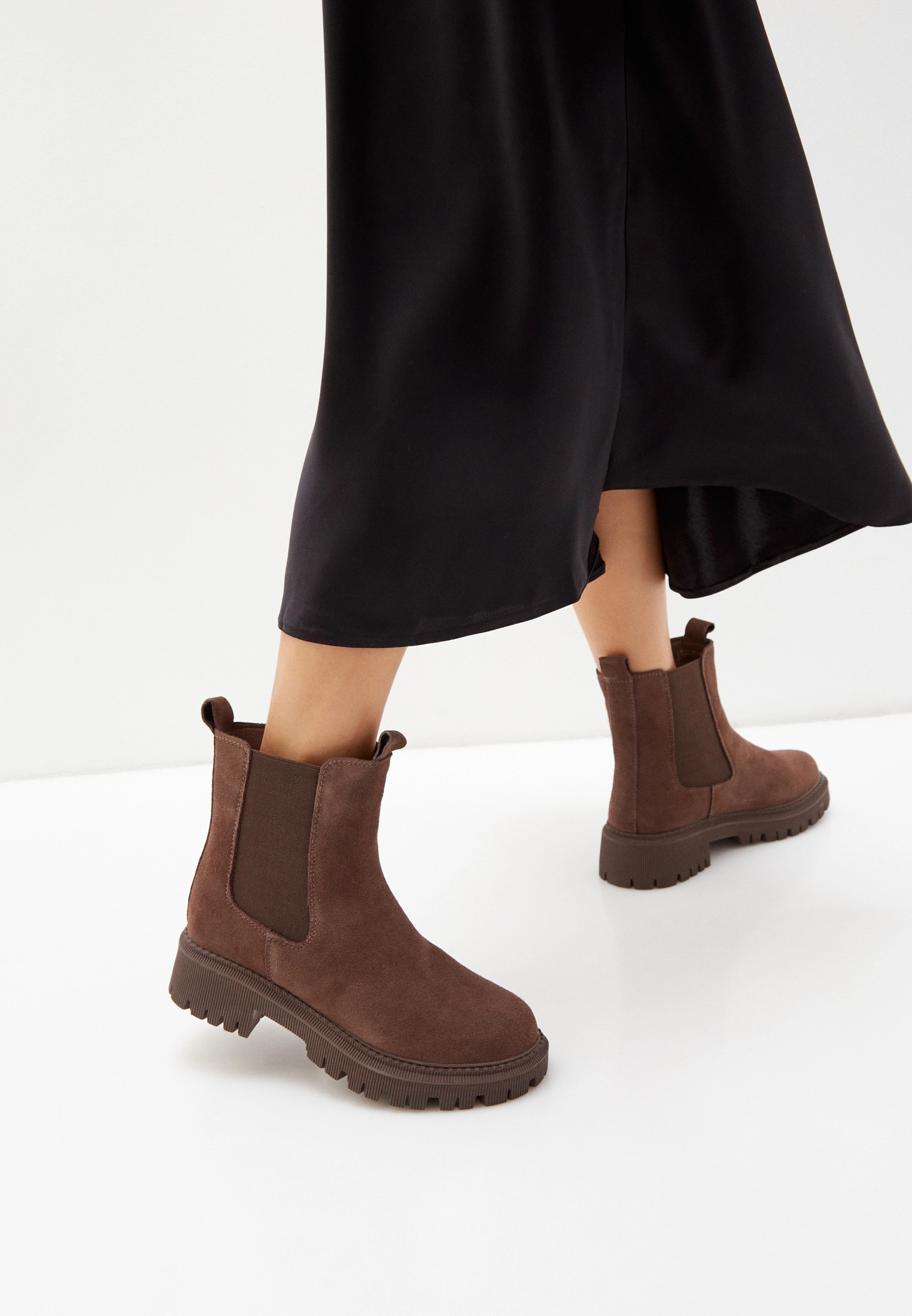 99031 Ботинки челси Marc Cony Коричневый