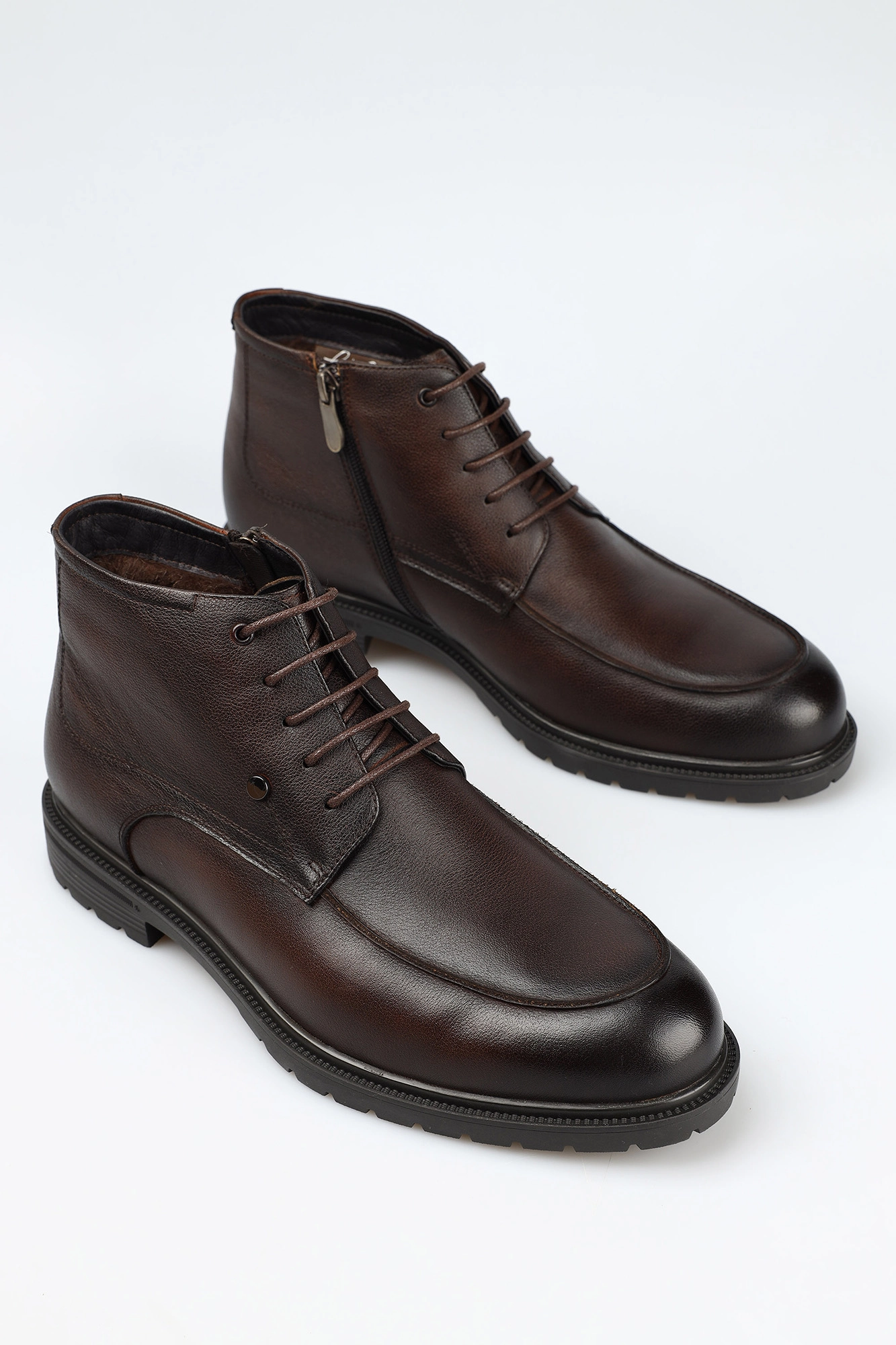 CC11949-MN/10 нат. шерсть Ботинки муж кожа рыж. Ботинки Corso Como Коричневый