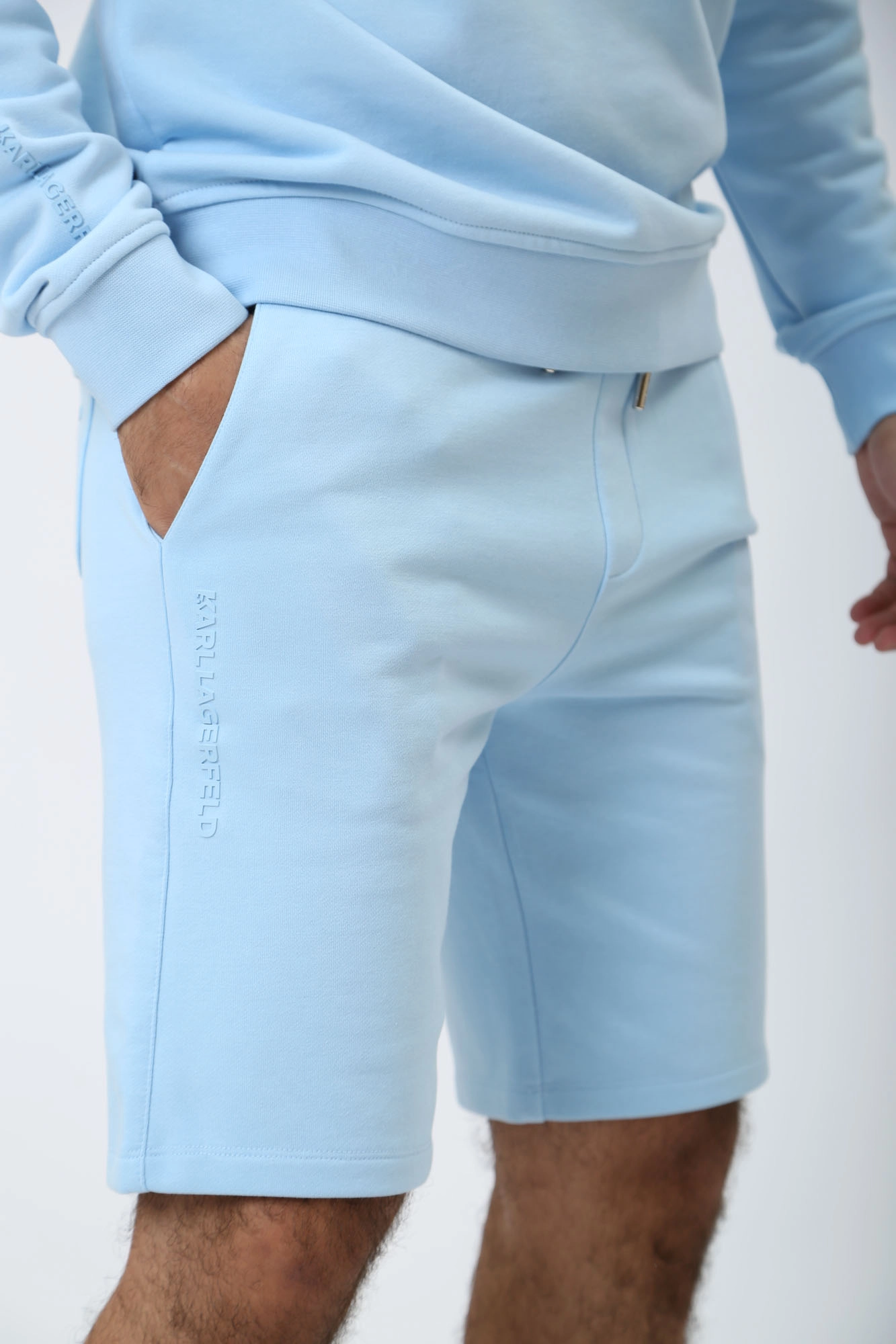 541900_705403 Шорты трикотажные Karl Lagerfeld Голубой