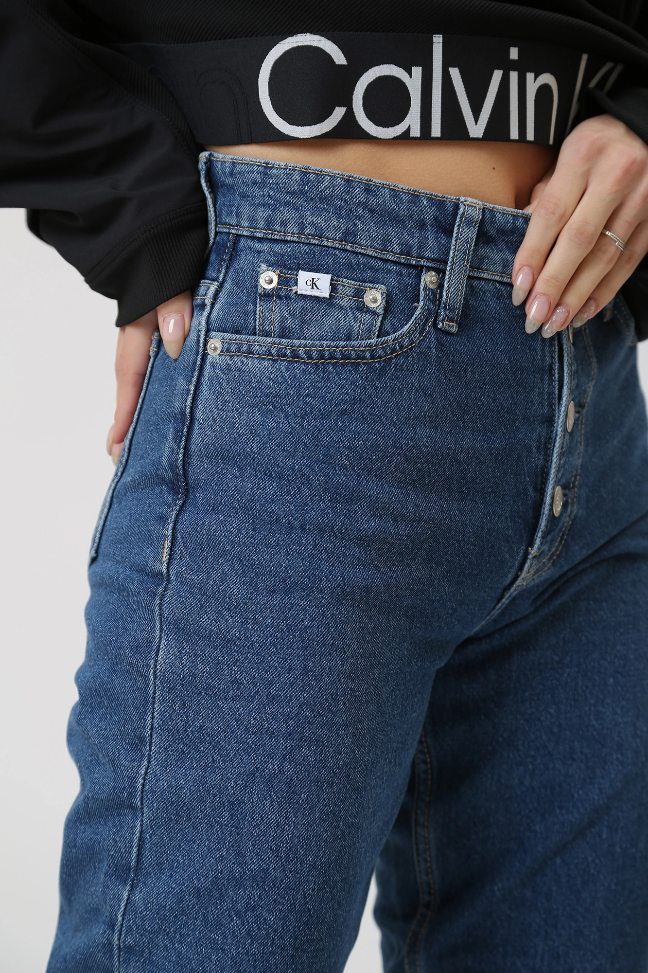 J20J220604 брюки джинсовые calvin klein jeans 