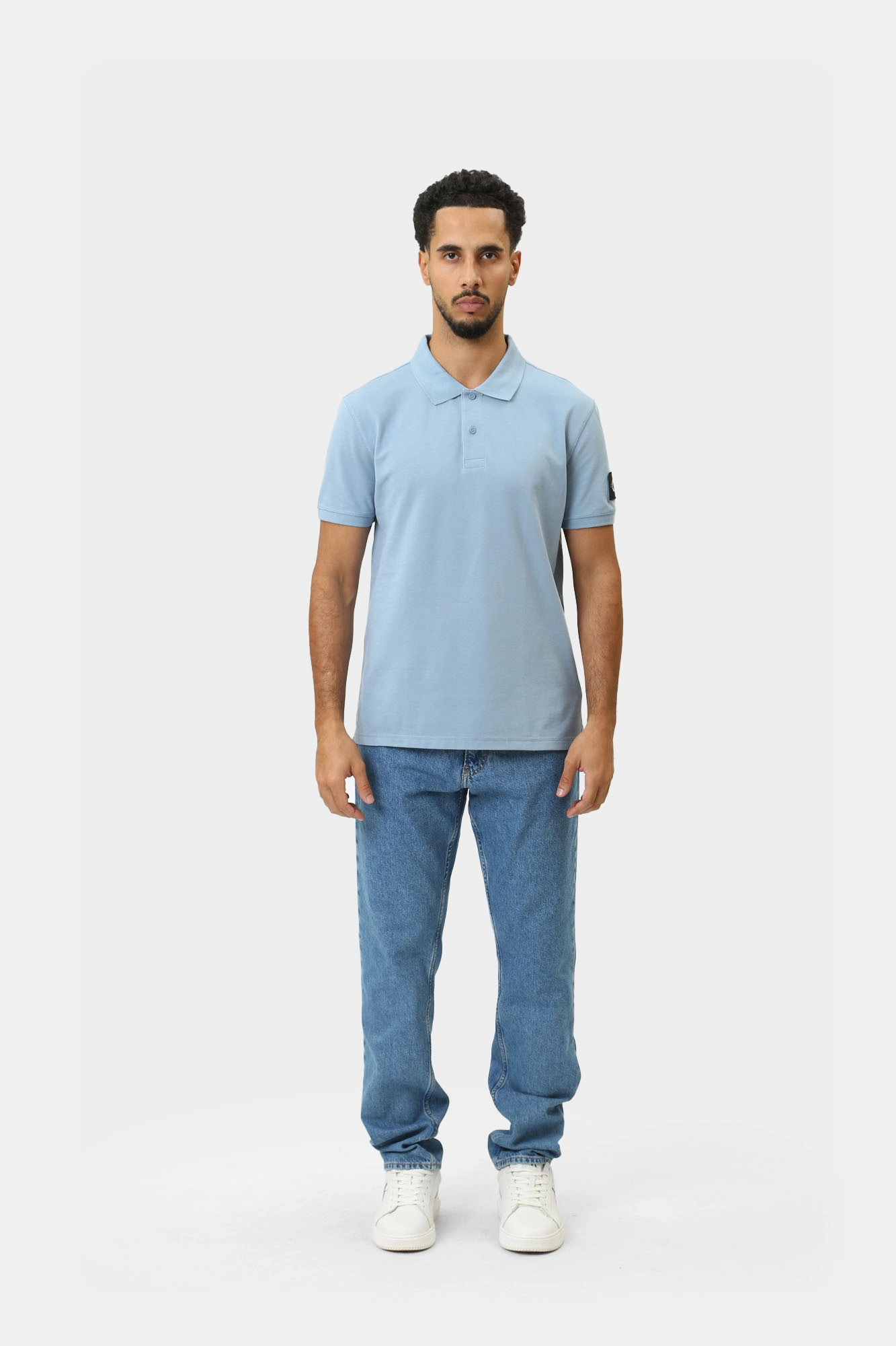 J30J323394 Поло Calvin Klein Jeans Голубой