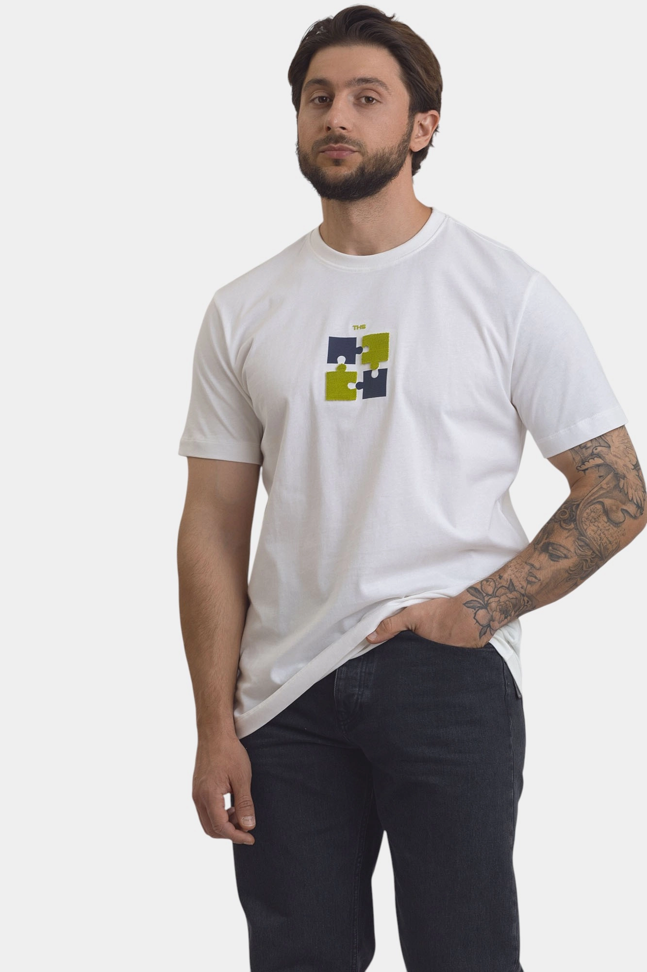 M-261-KB-U-T008 Футболка The Hills Белый