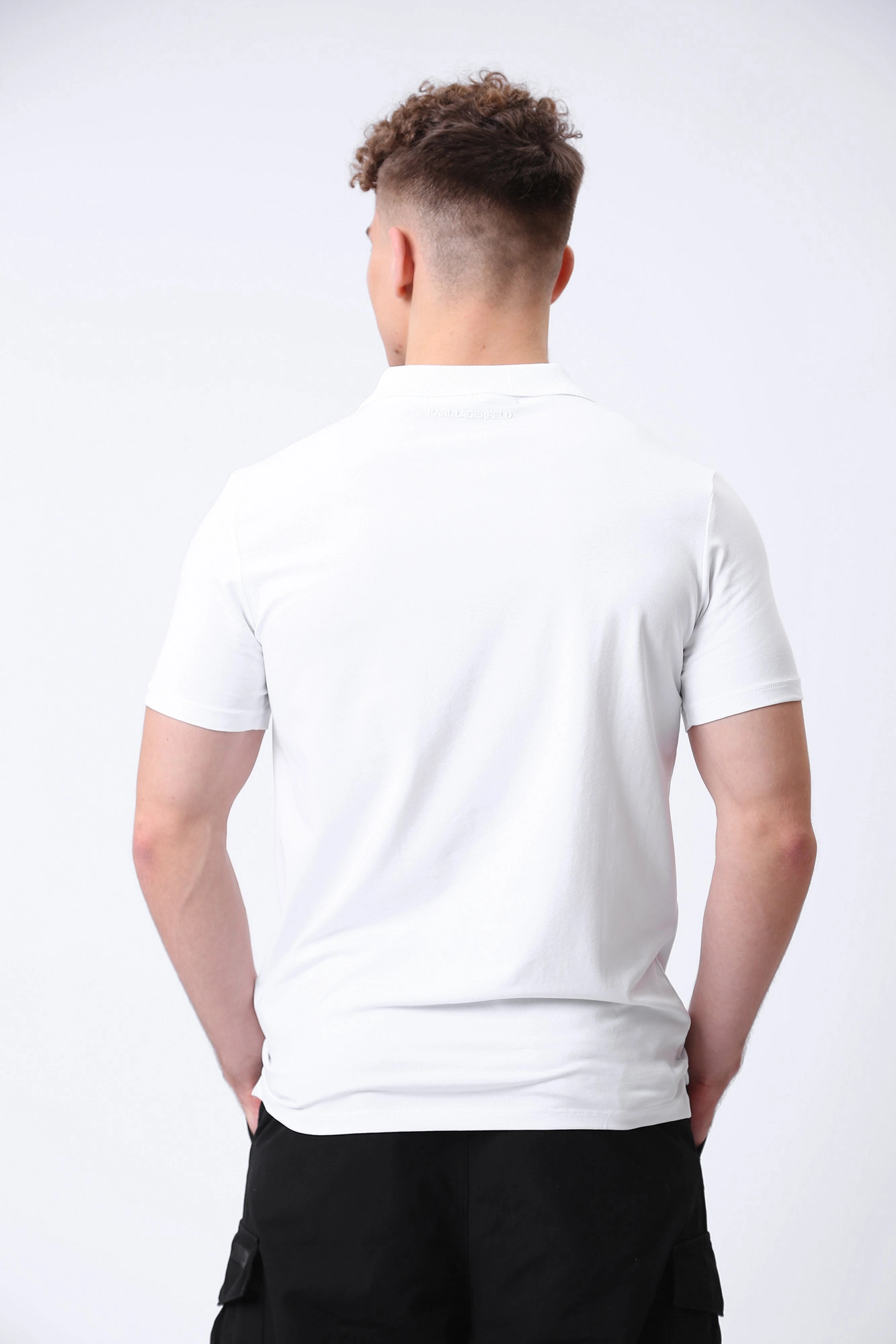 531221_745082 Поло  Karl Lagerfeld Белый