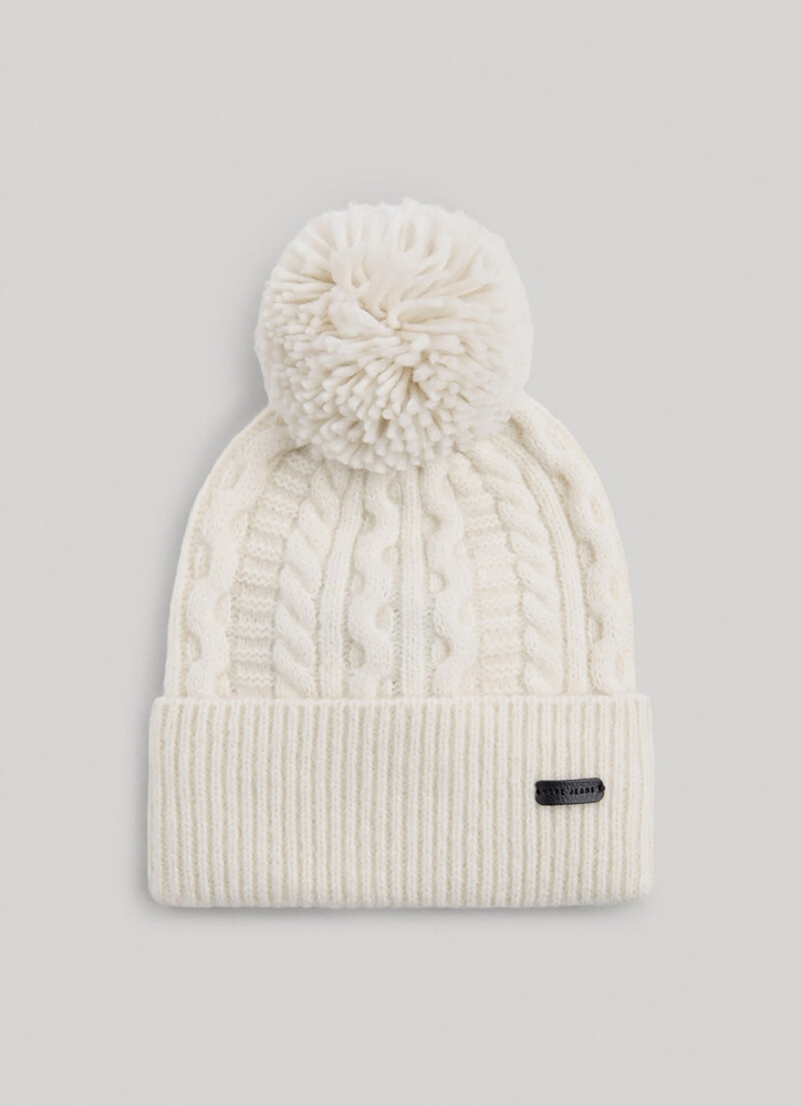 Шарф EA7 Вискоза Молочный