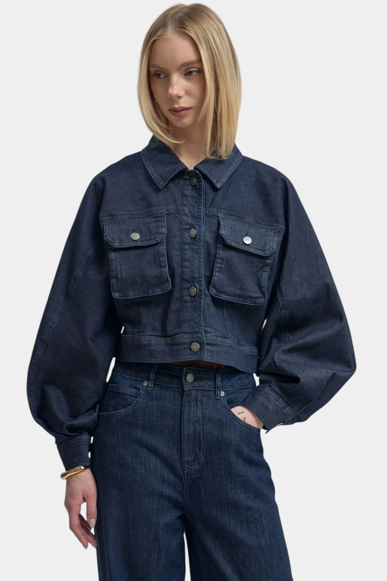 W-261-FT-56-3003 куртка джинсовая the hills 