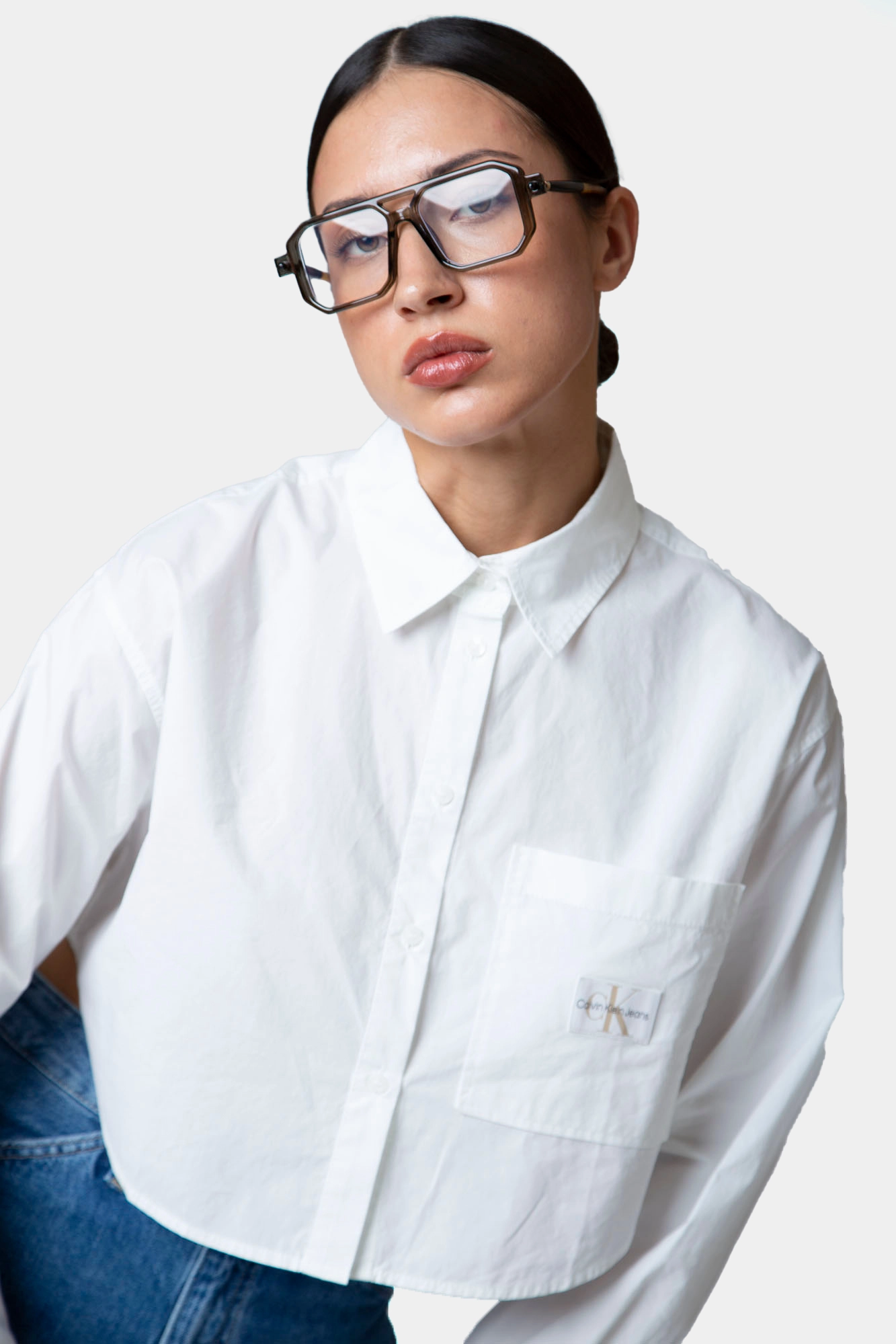 J20J222614 рубашка с длинным рукавом calvin klein jeans 
