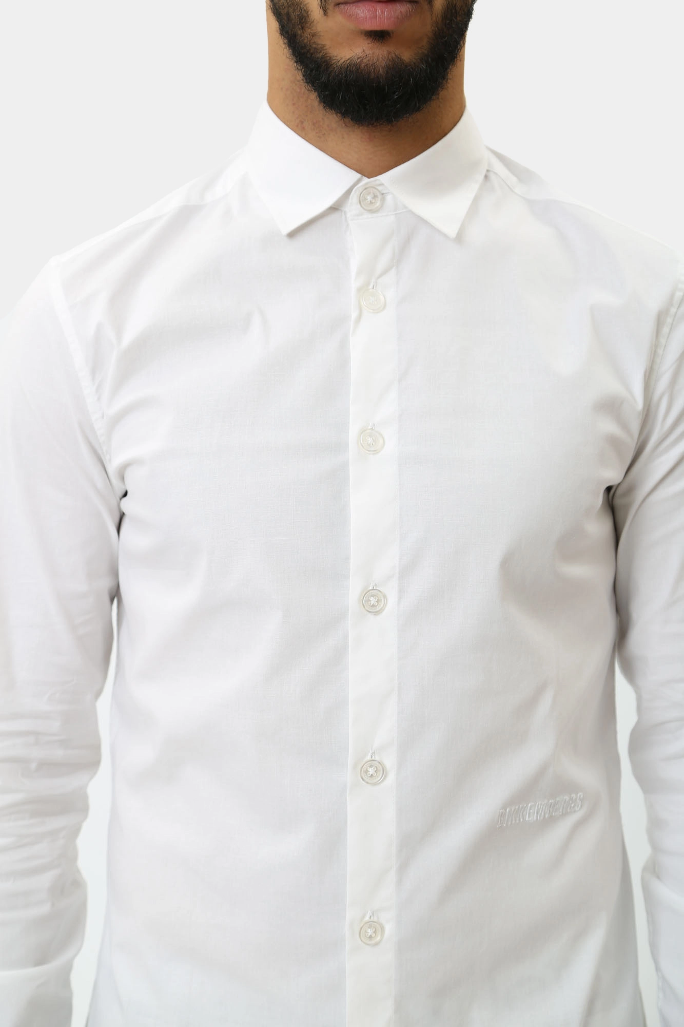 BMS0419 Сорочка Bikkembergs Белый