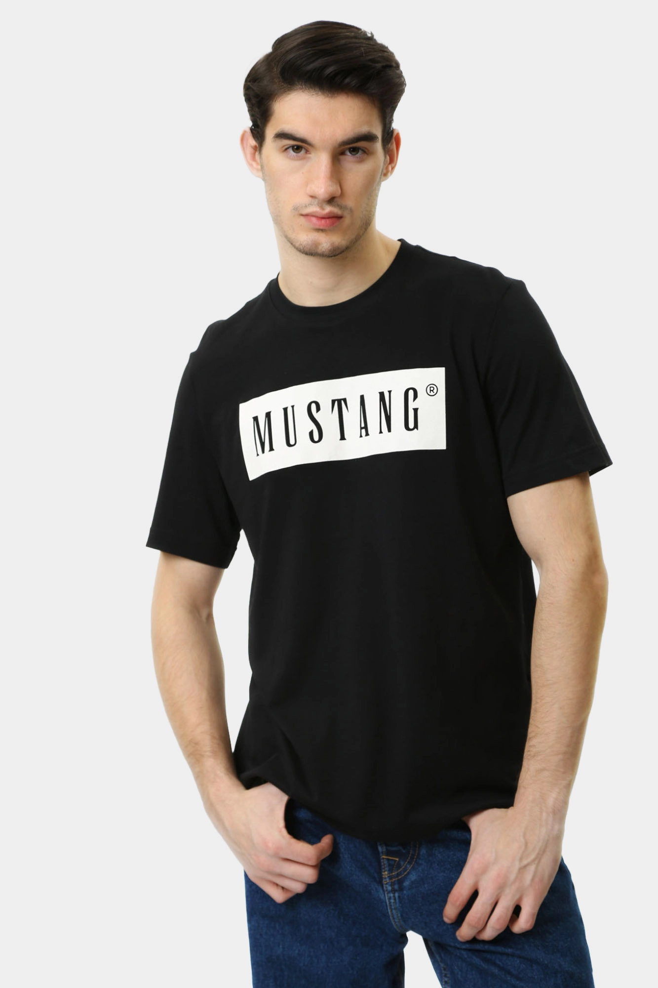 1014749 Футболка Mustang Черный