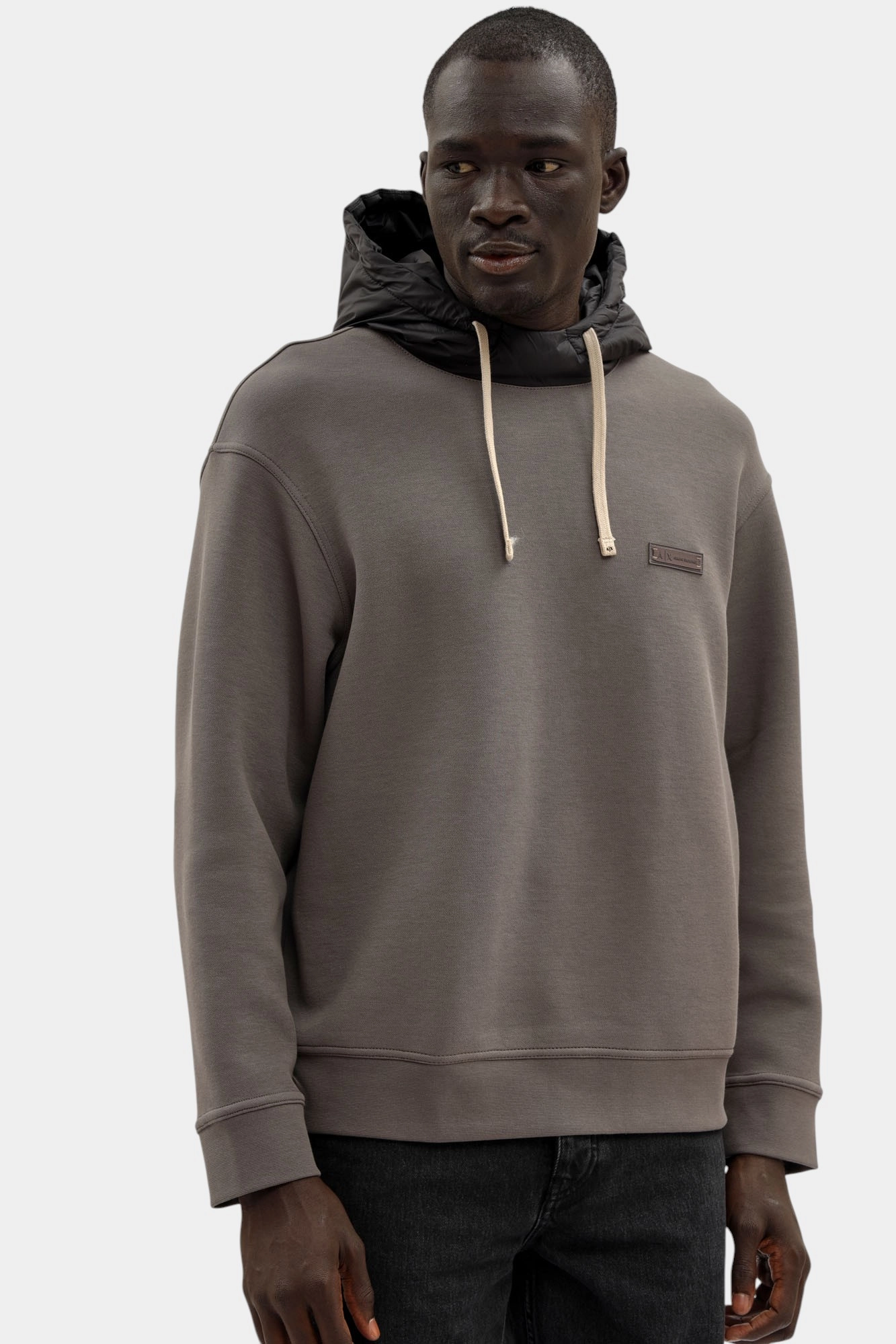 XM001346_AF16222 Худи Armani Exchange Серый