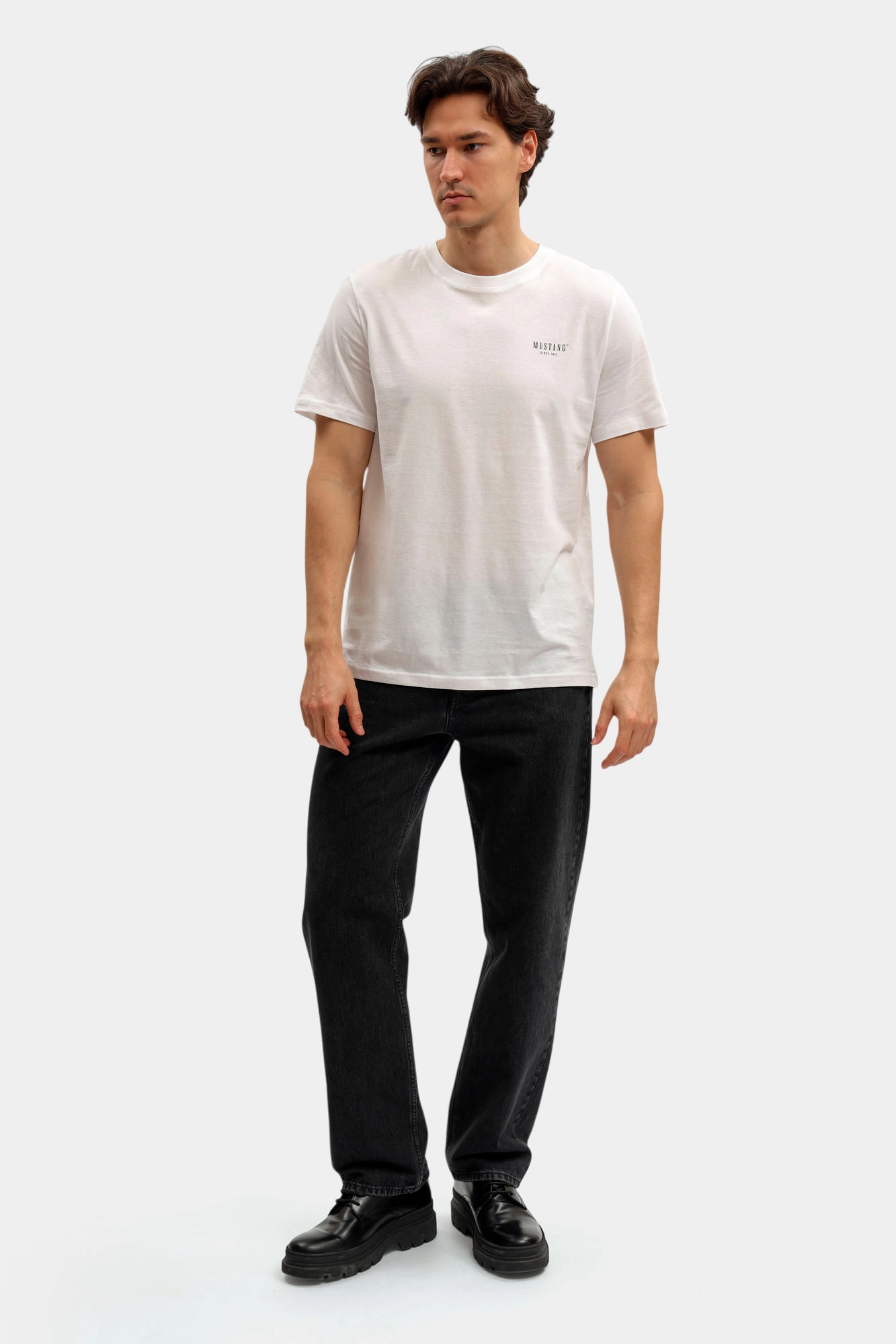 1017134 Футболка Mustang Белый