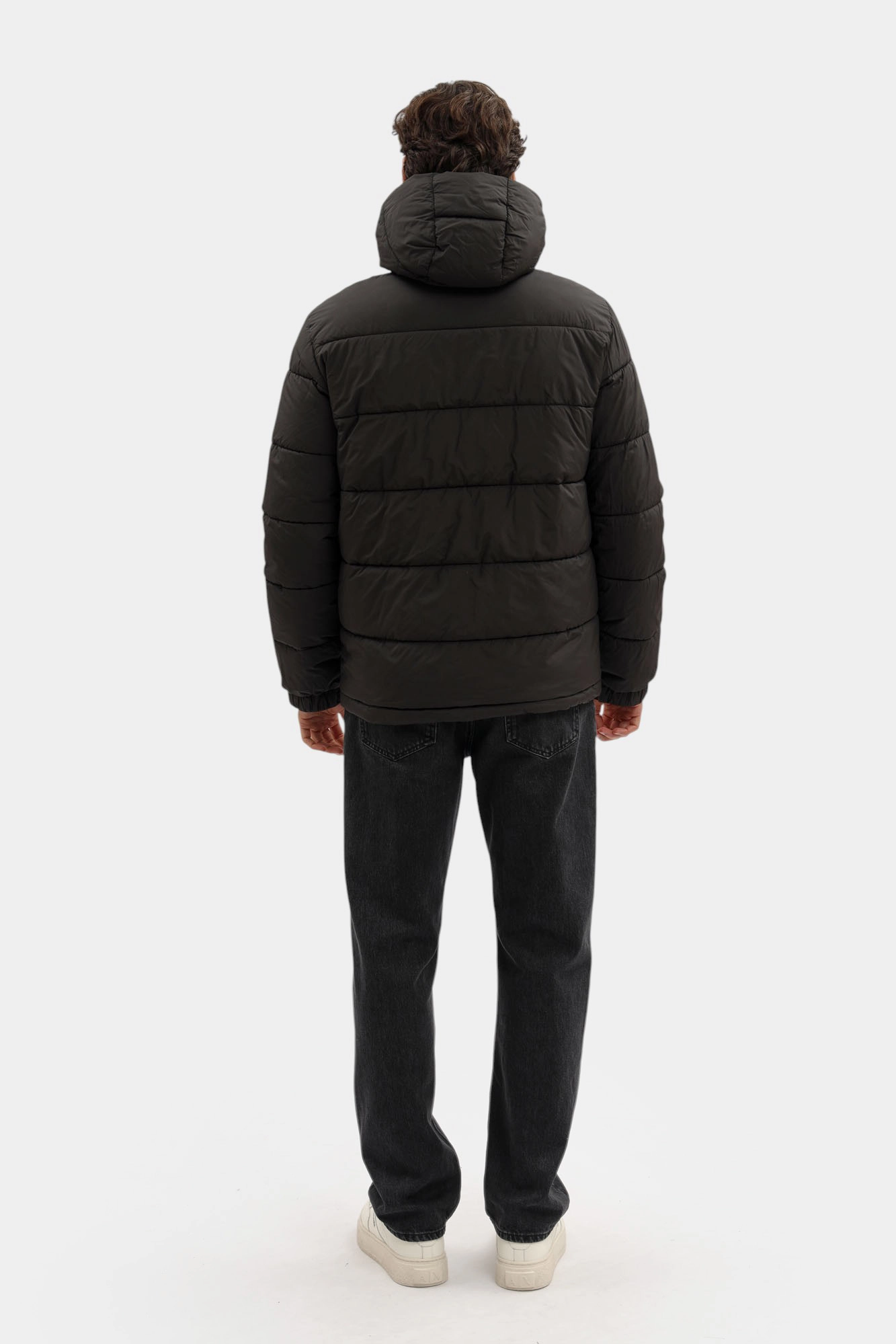 BMG1318 Пуховик Bikkembergs Черный