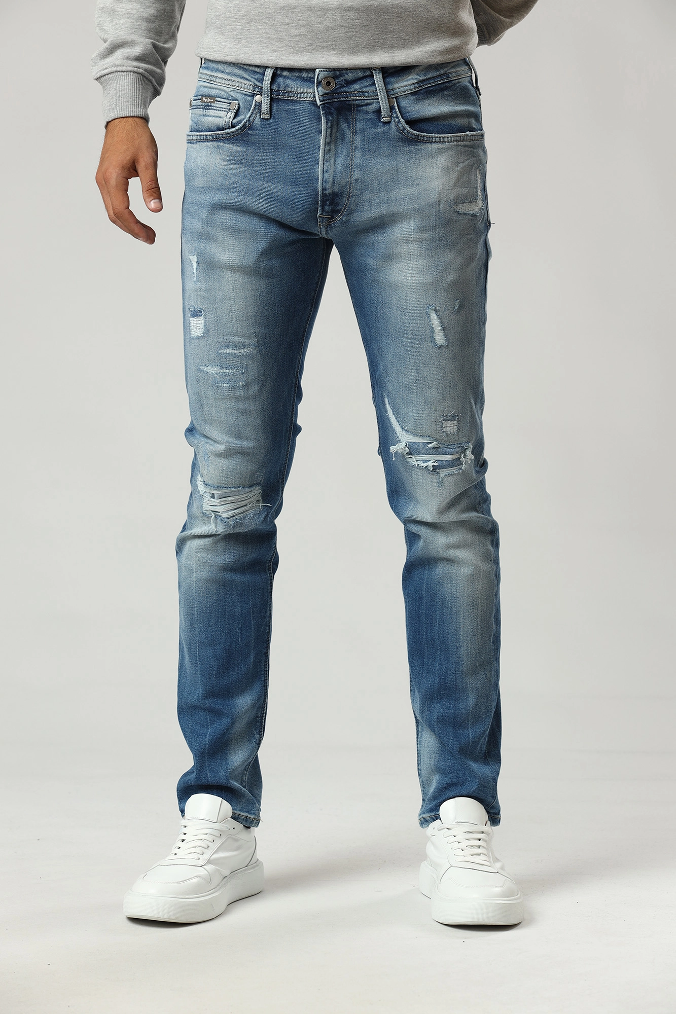 PM206326RF8 Джинсы STANLEY Pepe Jeans Голубой