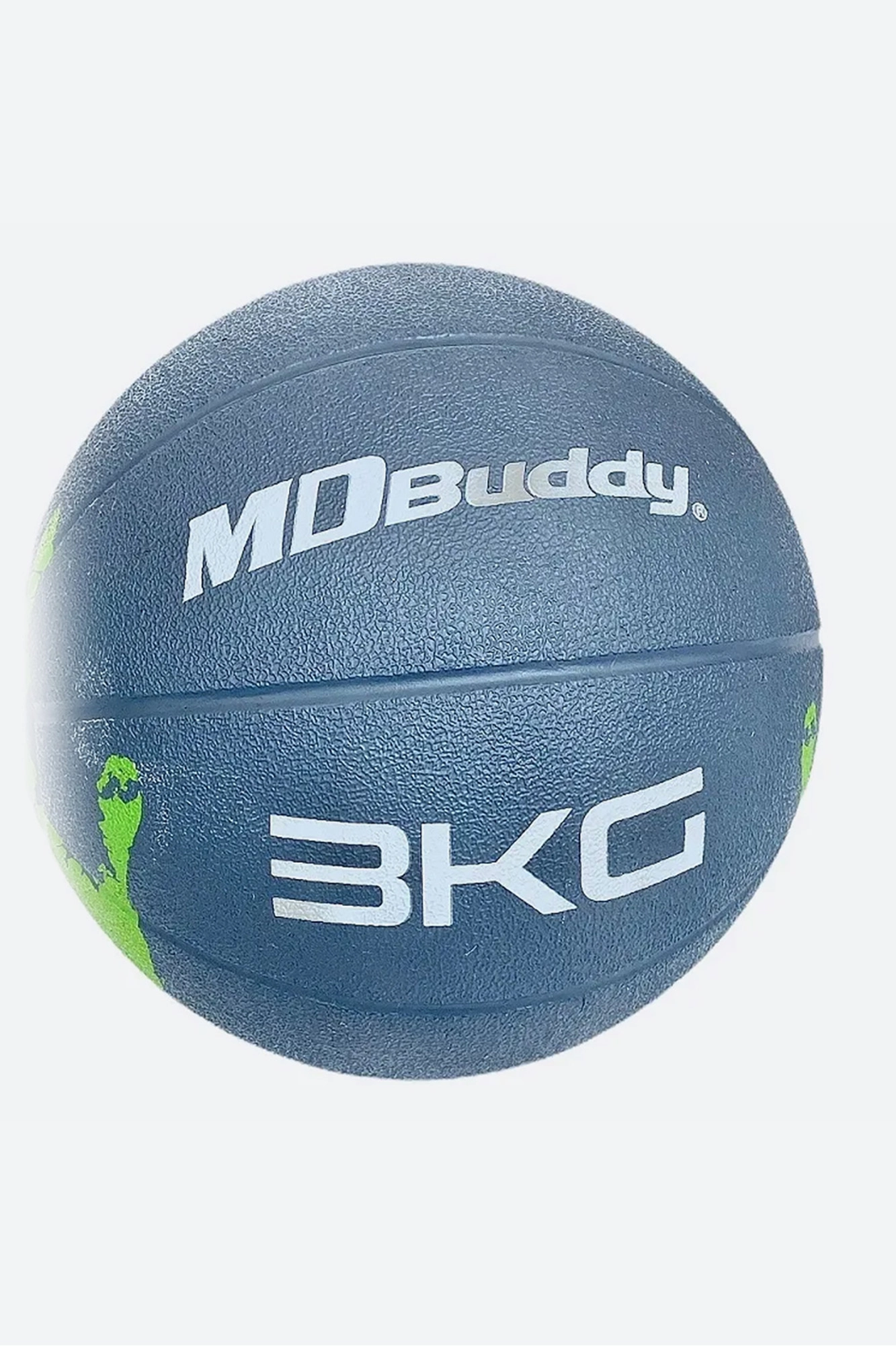  Медбол утяжеленный  3кг. d 216мм. Mdbuddy Серый