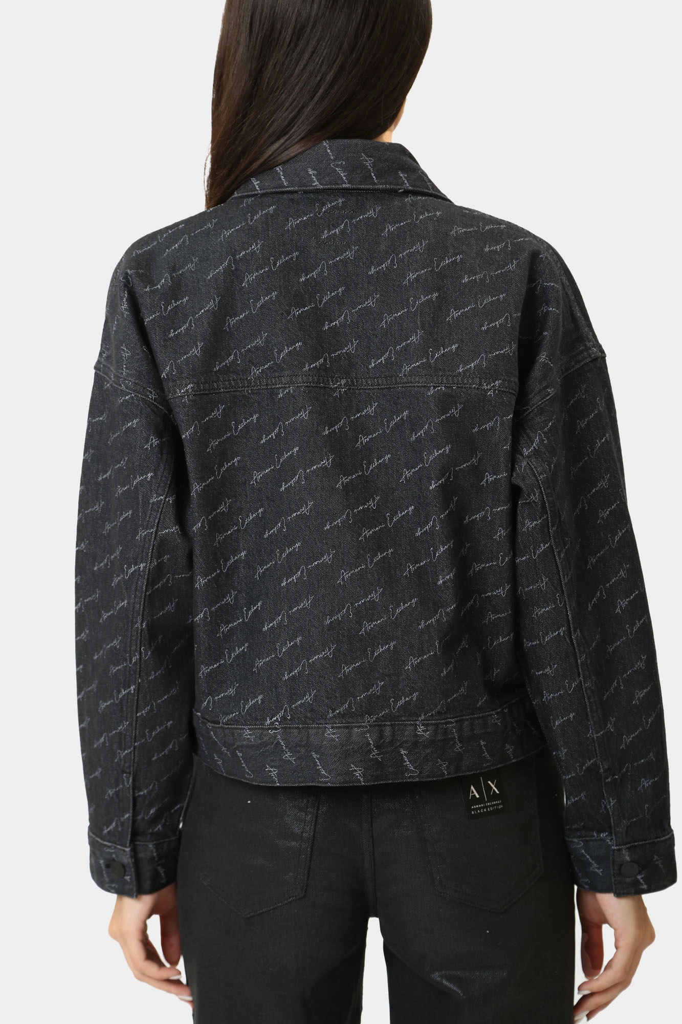 6DYB20_Y18BZ_42AC куртка джинсовая armani exchange 