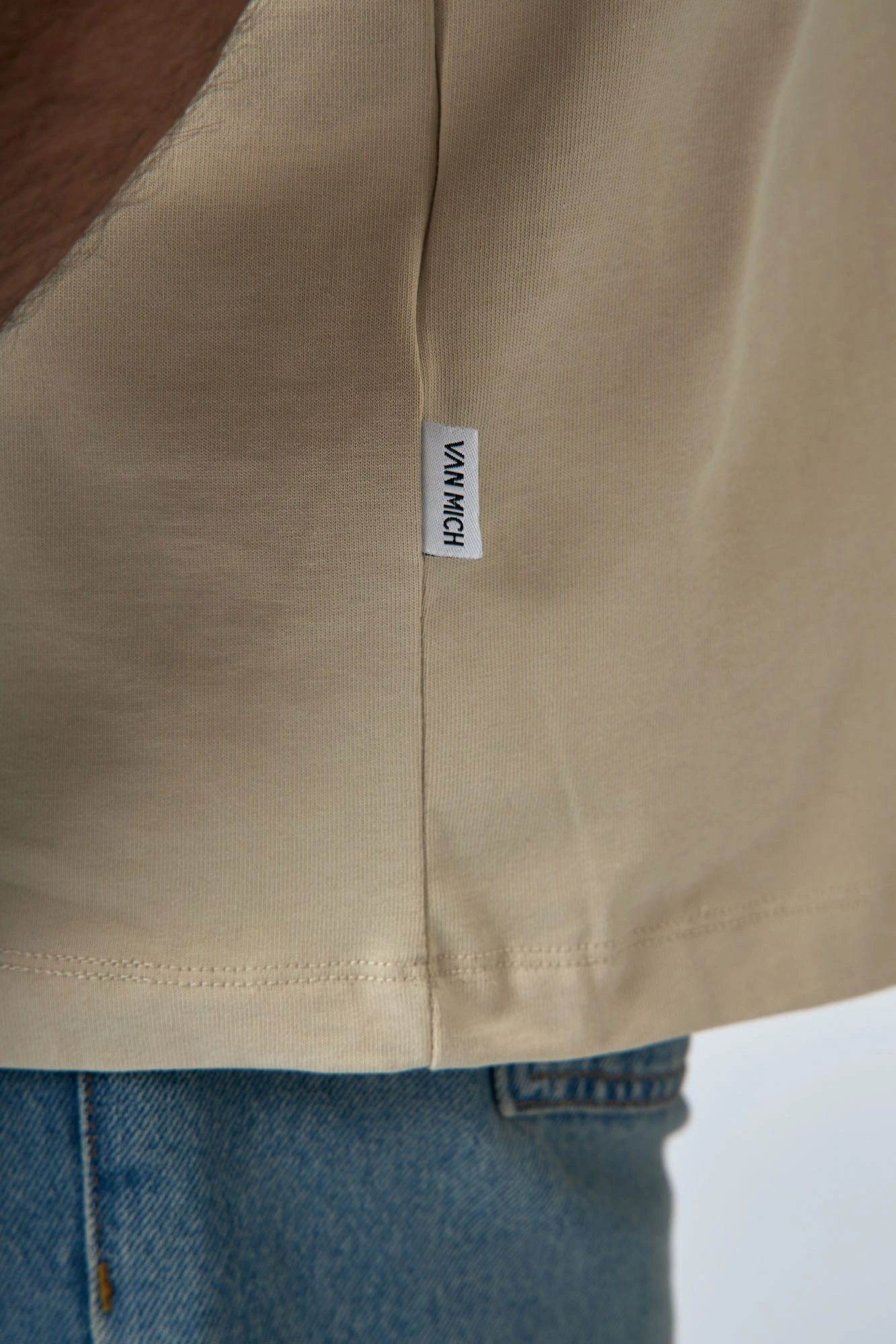 VM-ERK-22-415 Футболка Van Mich Бежевый