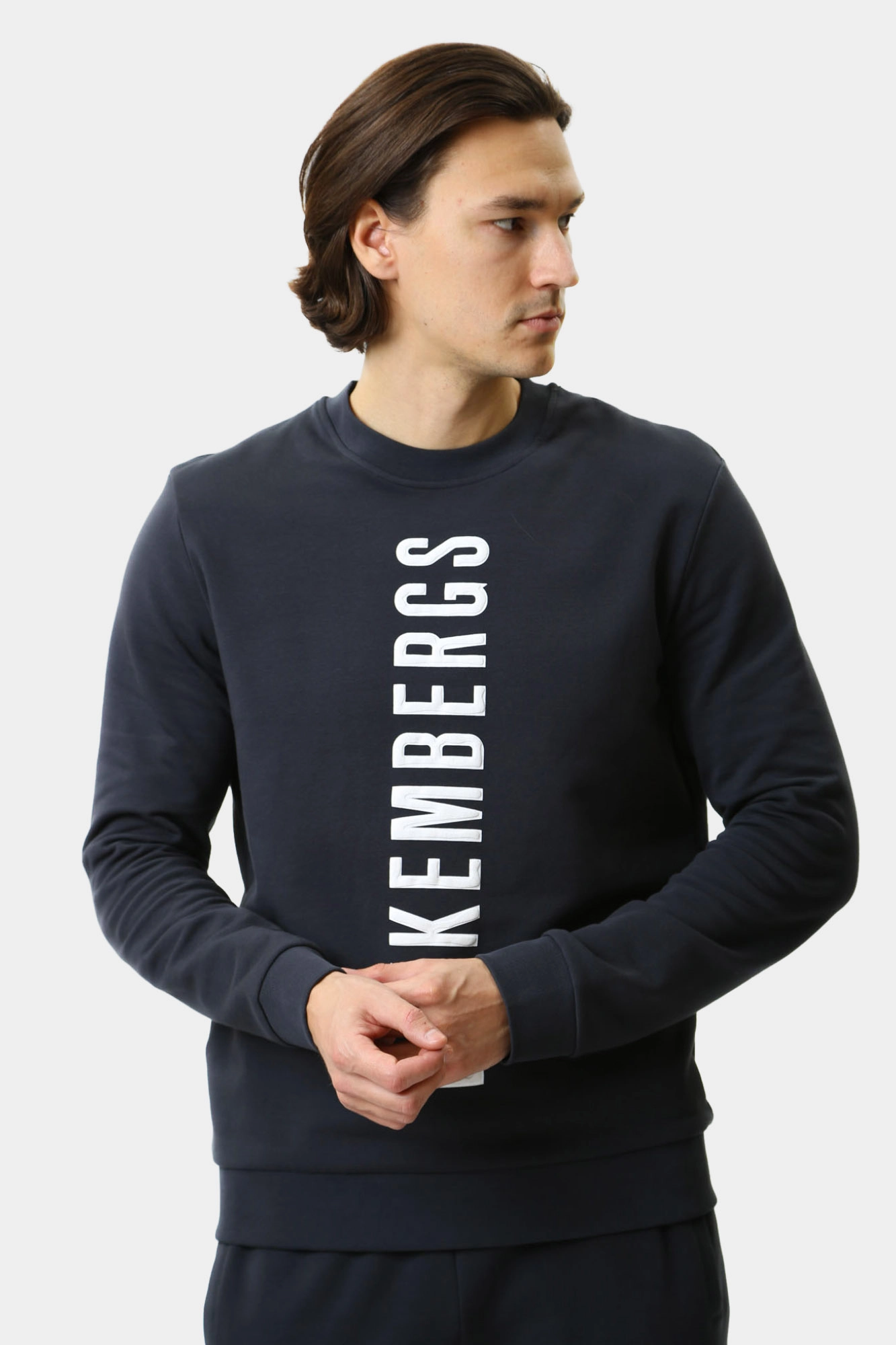 BMF0482 Свитшот Bikkembergs Коричневый