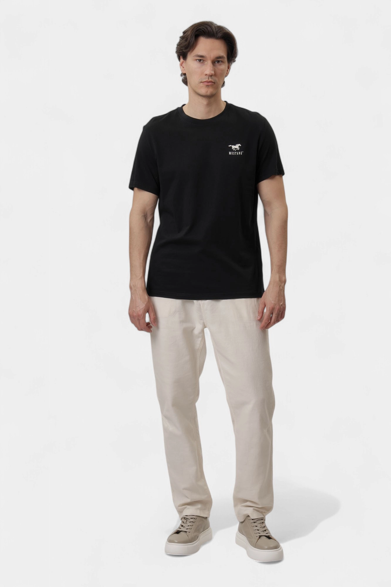 1016265 Футболка Mustang Черный