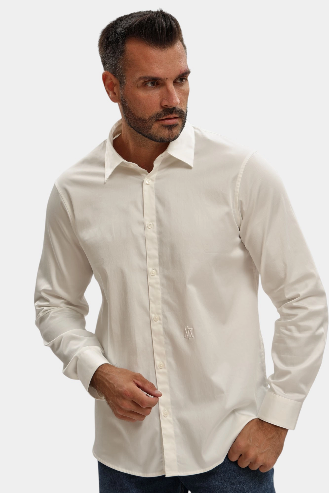 XM000339_AF10192 Рубашка Armani Exchange Белый