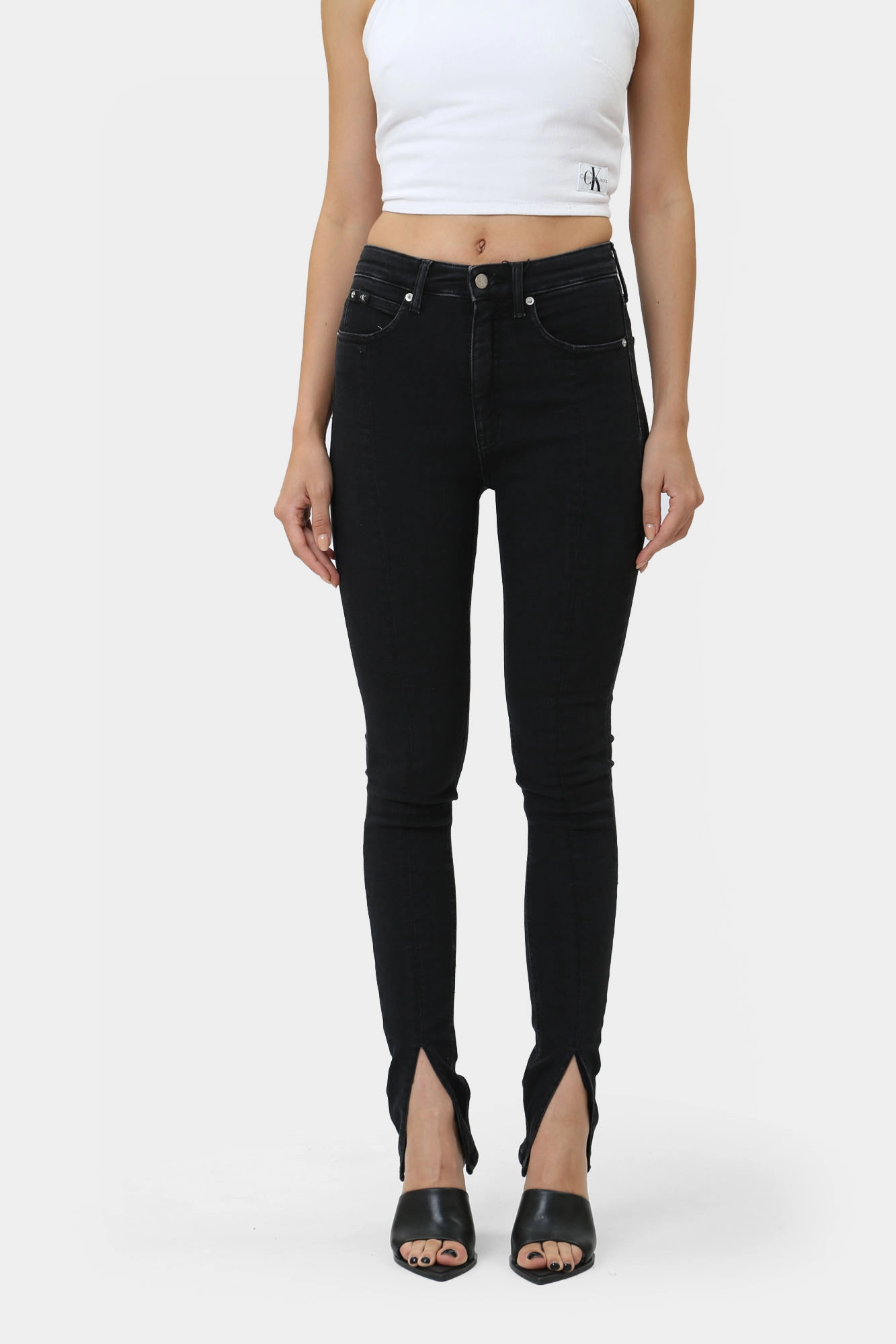 J20J223715 брюки джинсовые calvin klein jeans 
