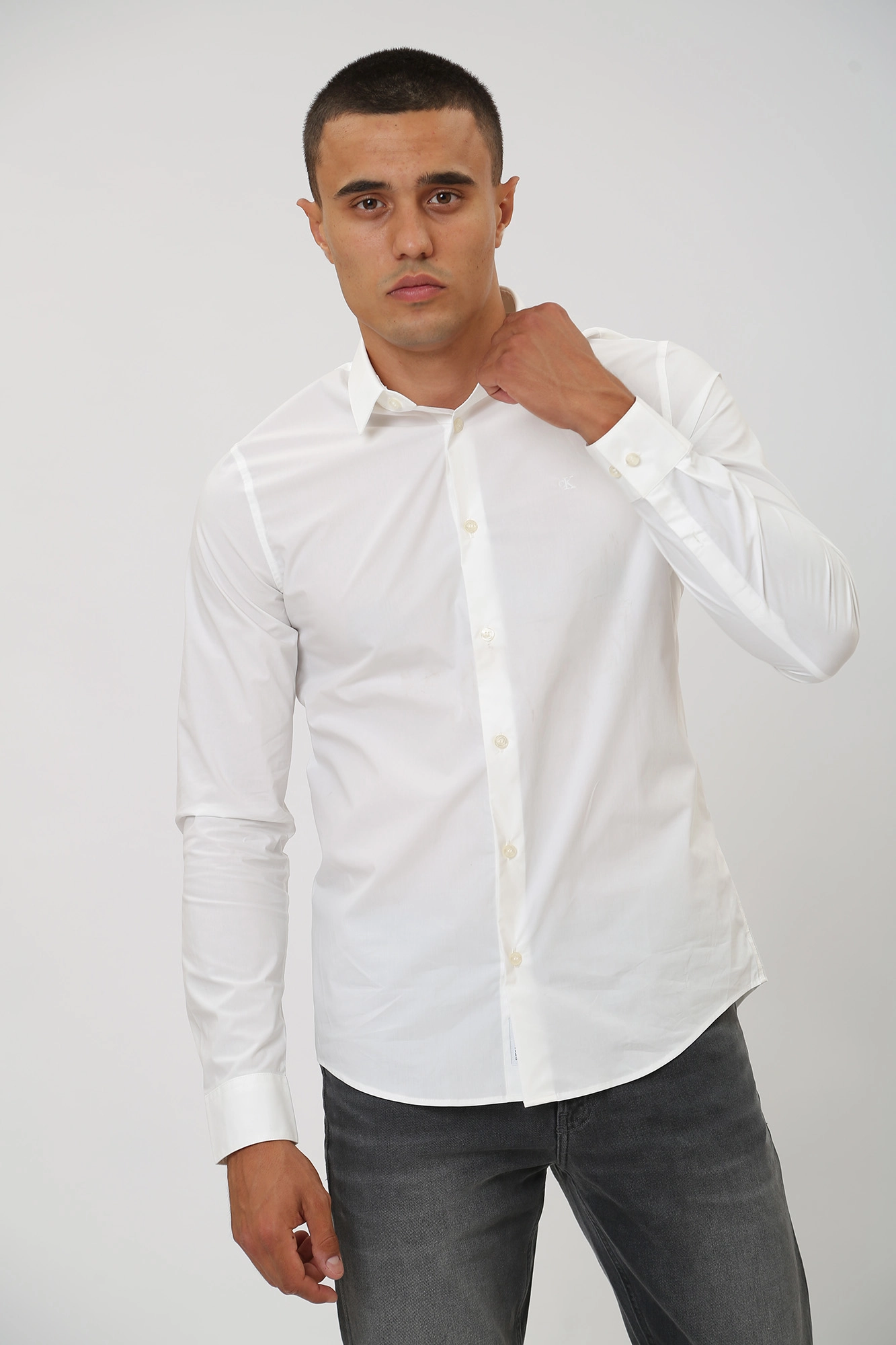 J30J319065 Сорочка Calvin Klein Jeans  Calvin Klein Jeans Белый