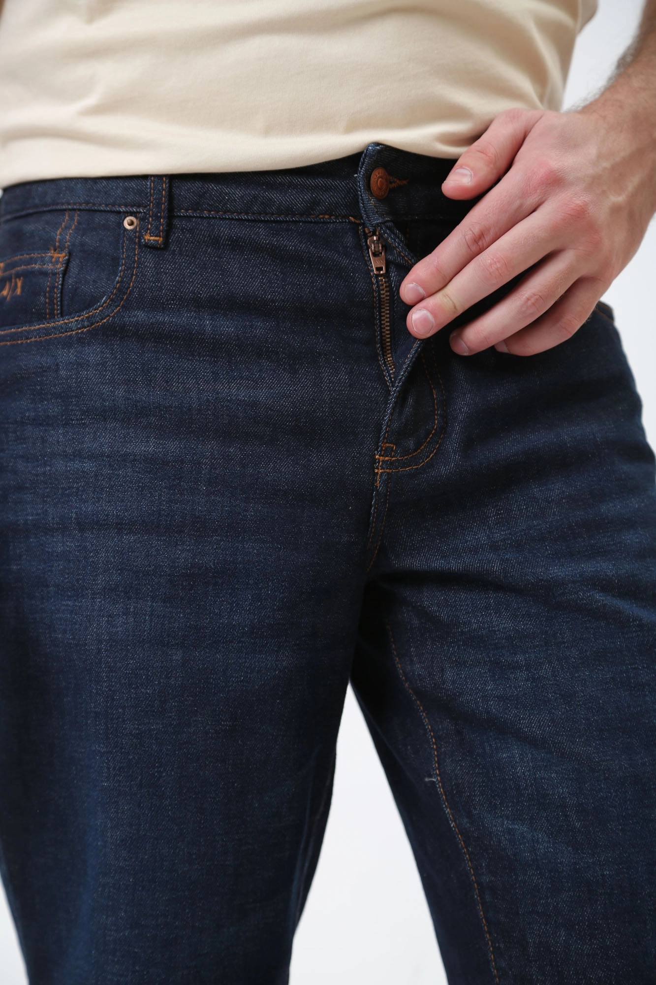 3DZJ65_Z3Y6Z Шорты джинсовые Armani Exchange Синий