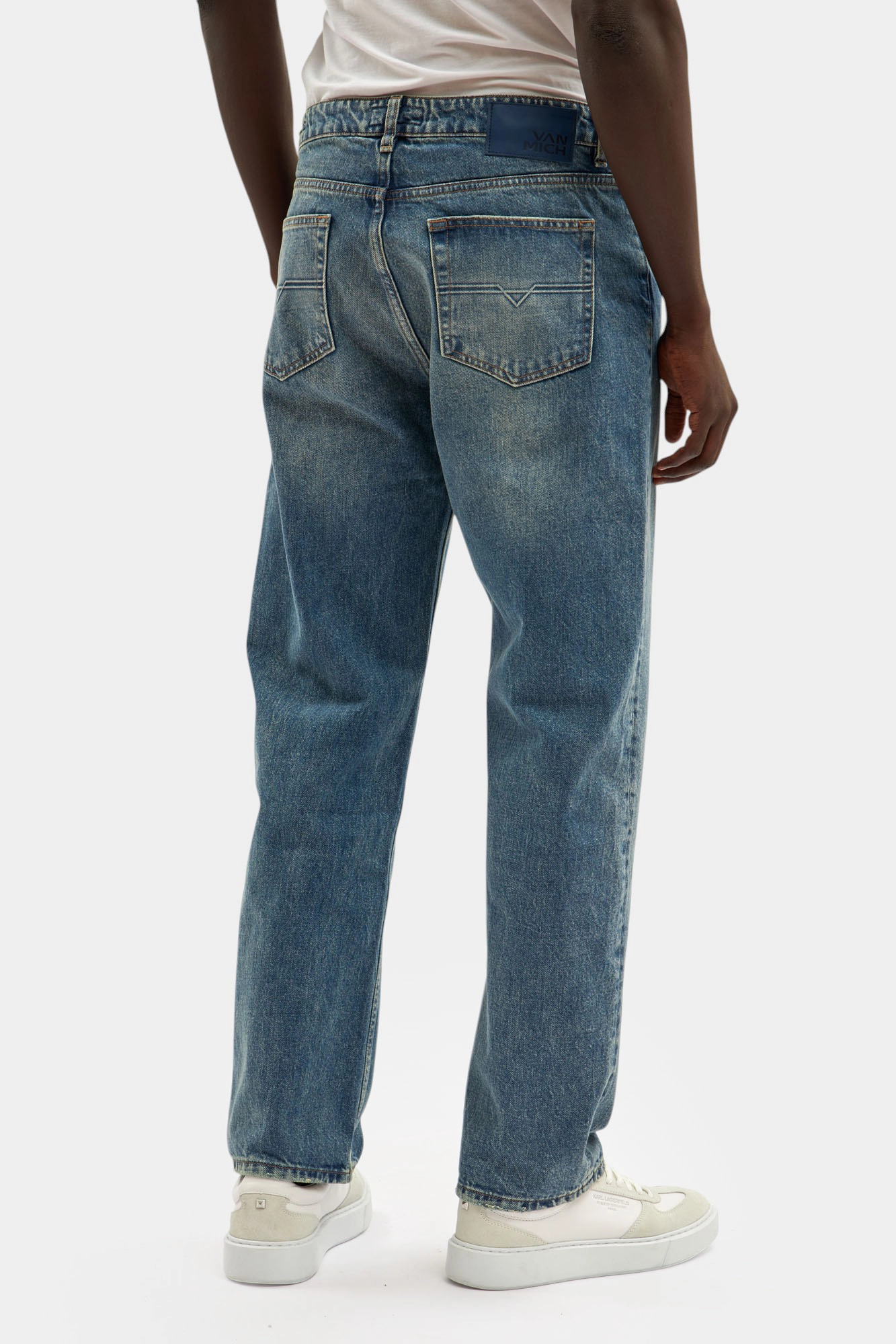 VM-OMA-33-552 Джинсы Van Mich Зеленый