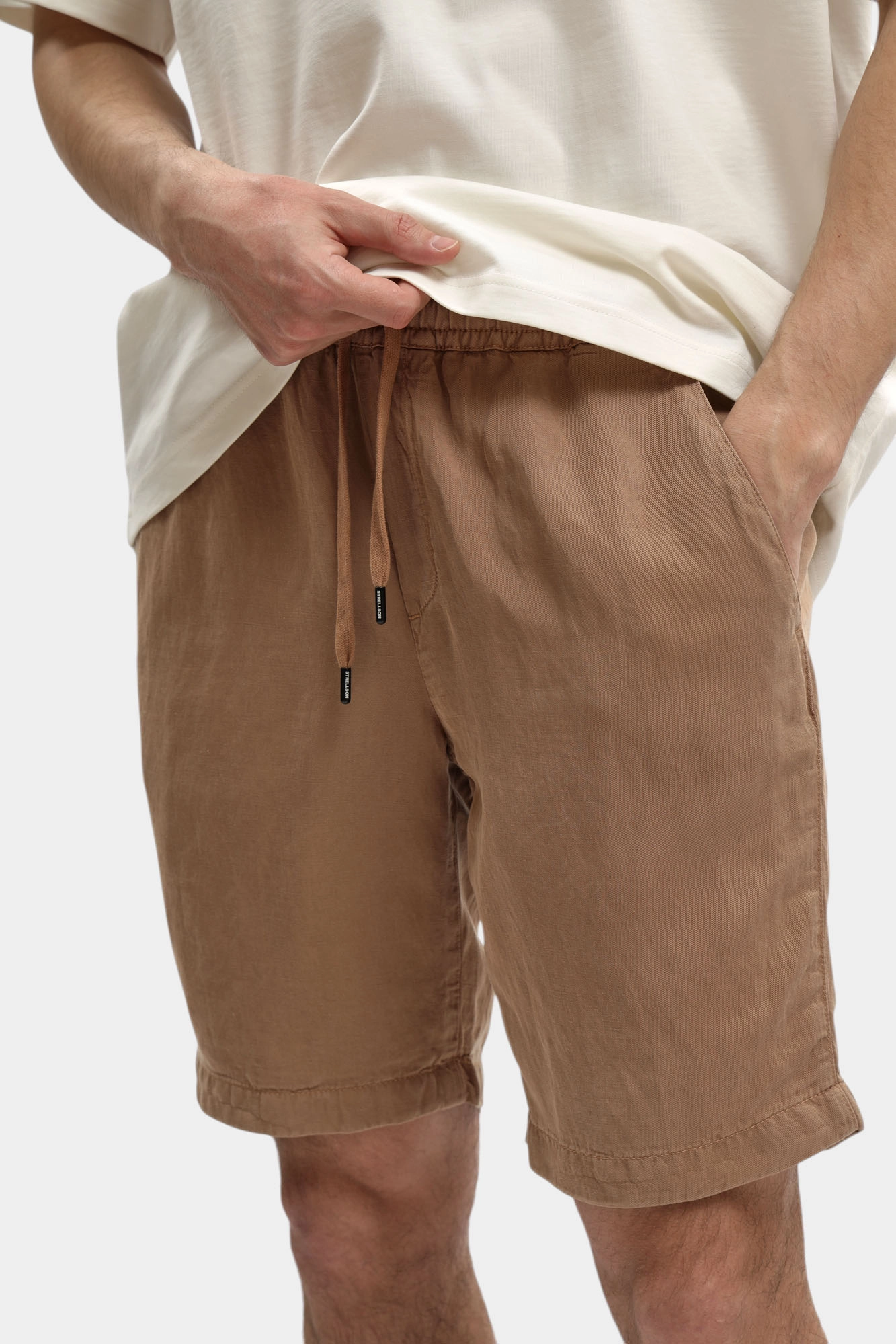 30102701_10015385 Шорты Strellson Бежевый