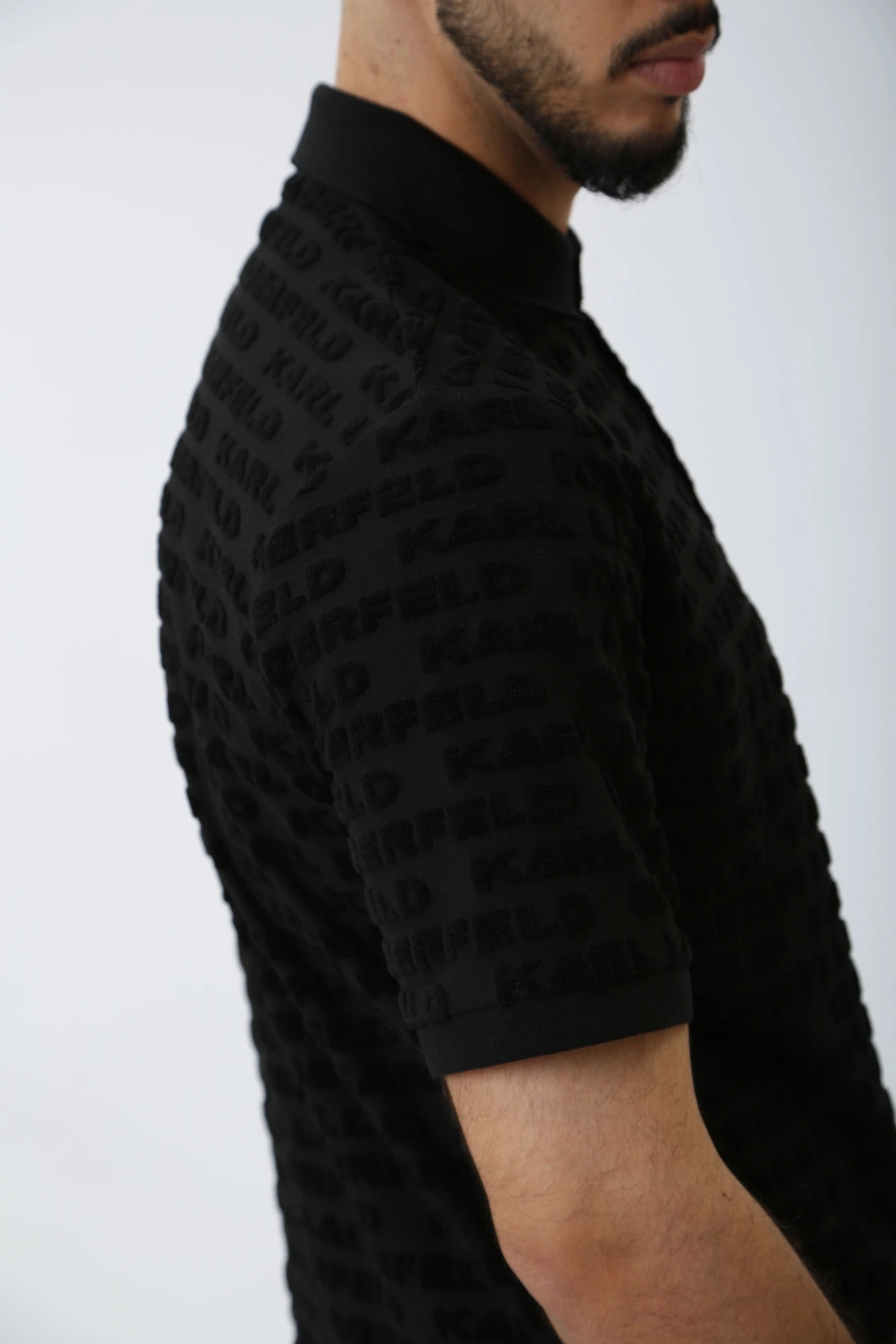 542235_745029 Поло Karl Lagerfeld Черный