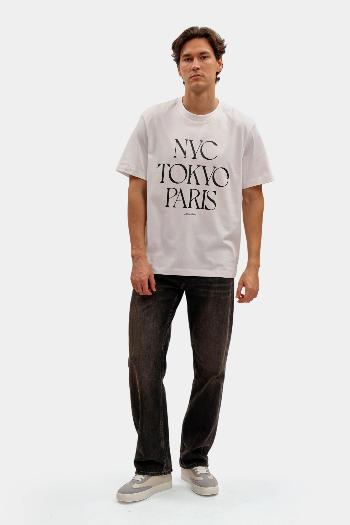 LV04RD809G Футболка Calvin Klein Jeans Белый