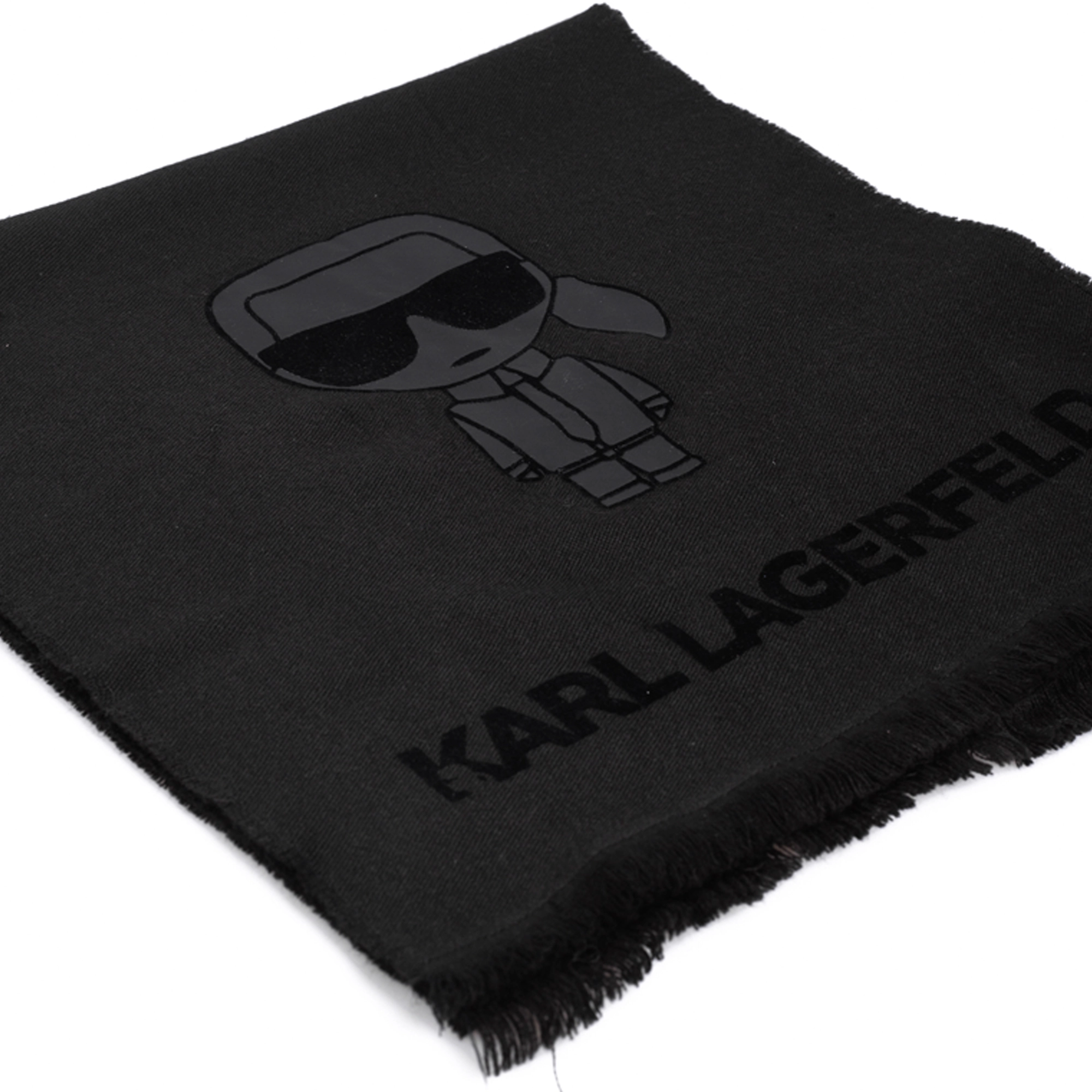 592136 Шарф Karl Lagerfeld Черный