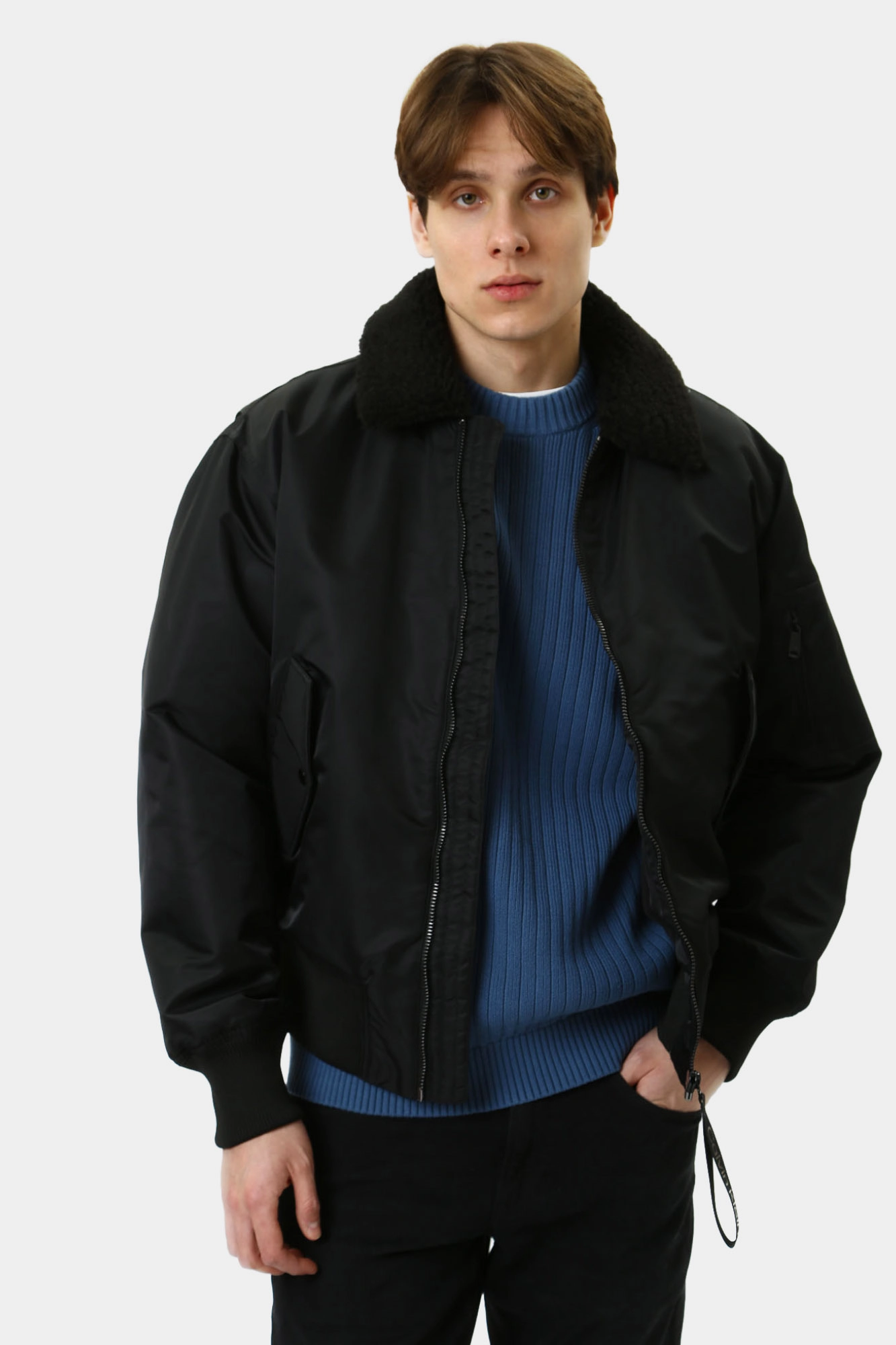 J30J326108 Бомбер Calvin Klein Jeans Черный