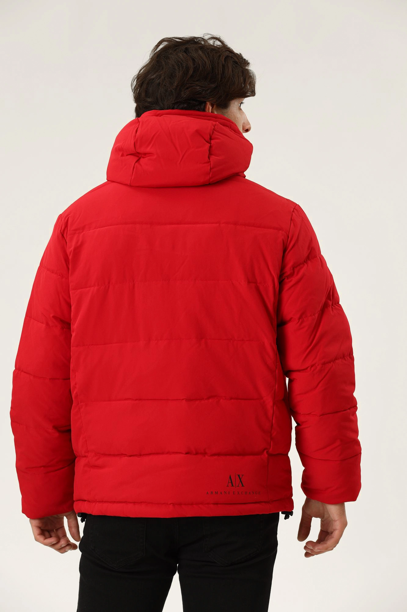 6KZB12_ZNICZ Куртка пуховая Armani Exchange Красный