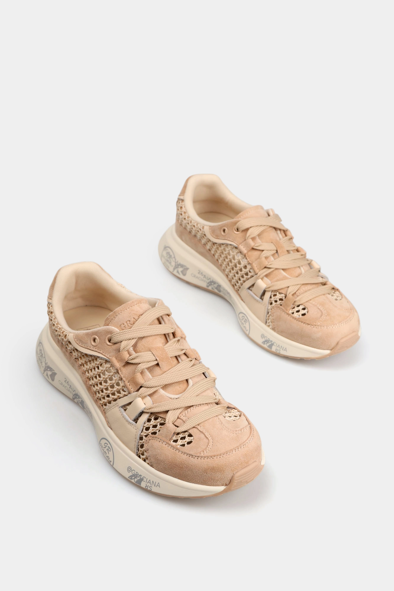 S8-5635-9 Кроссовки Graciana Бежевый