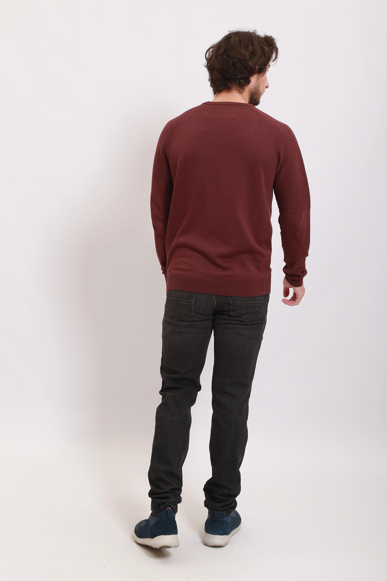 12192259 Джемпер Jack & Jones Бордовый