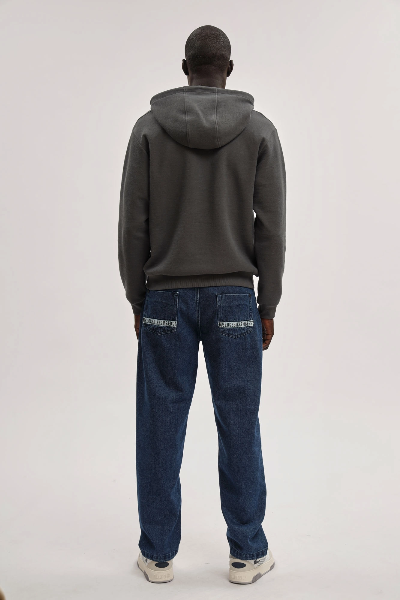 BMF1132 Худи Bikkembergs Серый