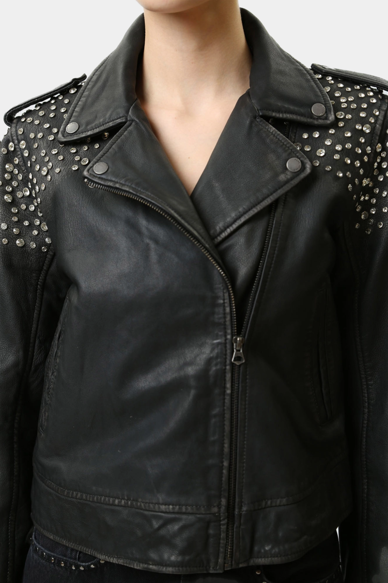 PL402523 куртка кожаная pepe jeans 