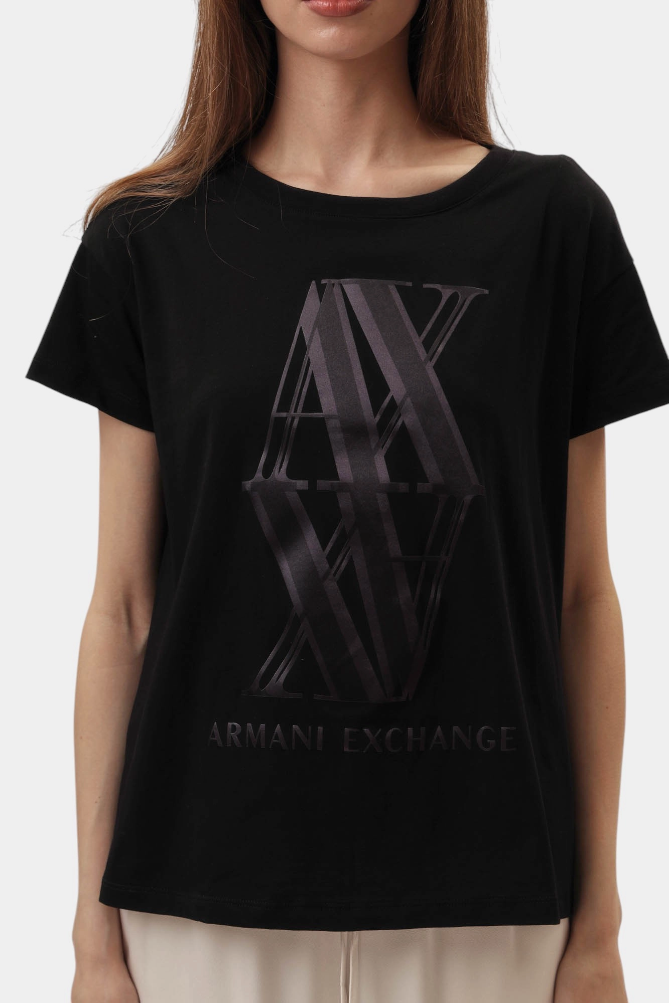 XW000515_AF10359 футболка armani exchange 