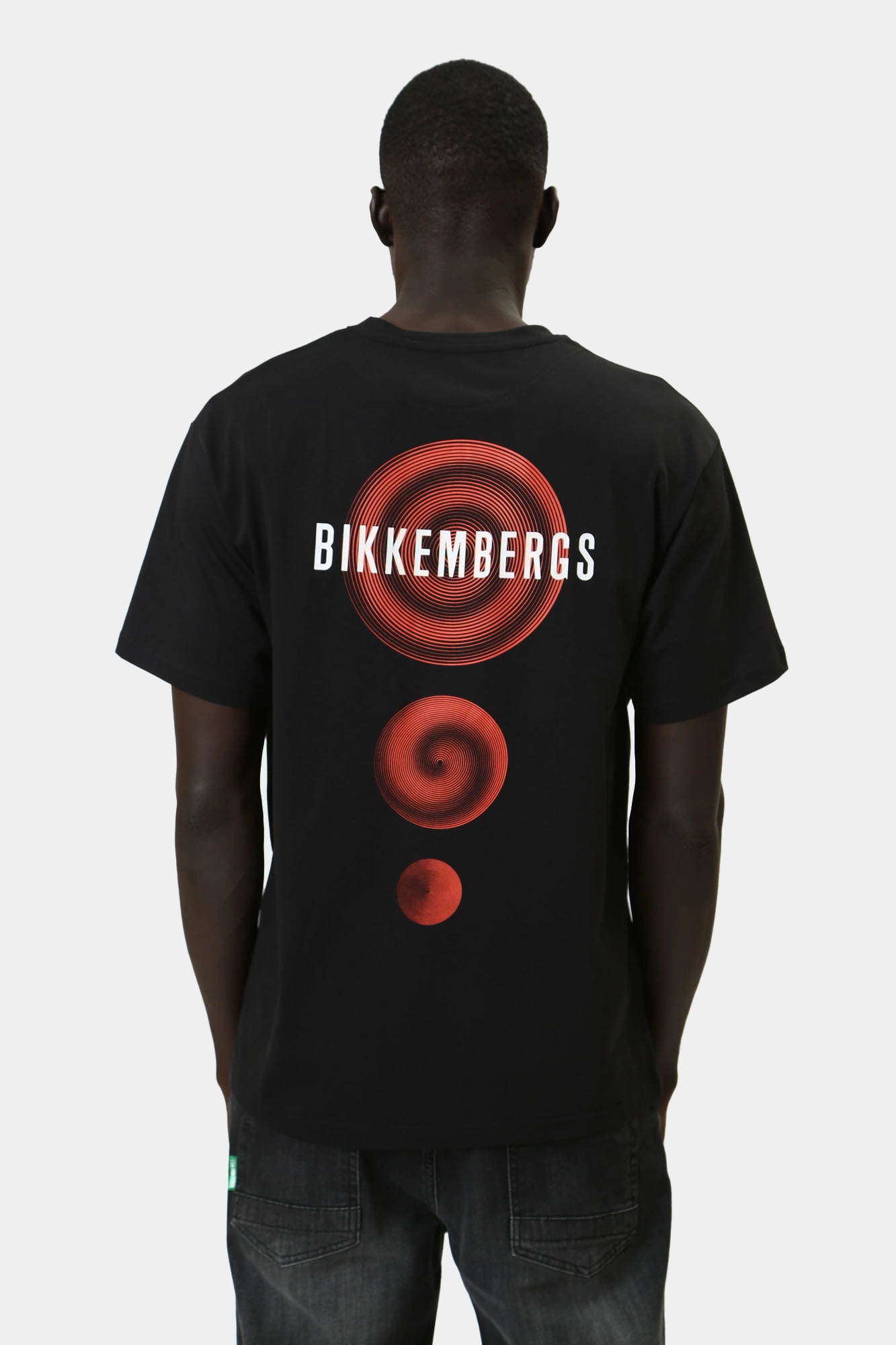 BMT0594 Футболка Bikkembergs Черный