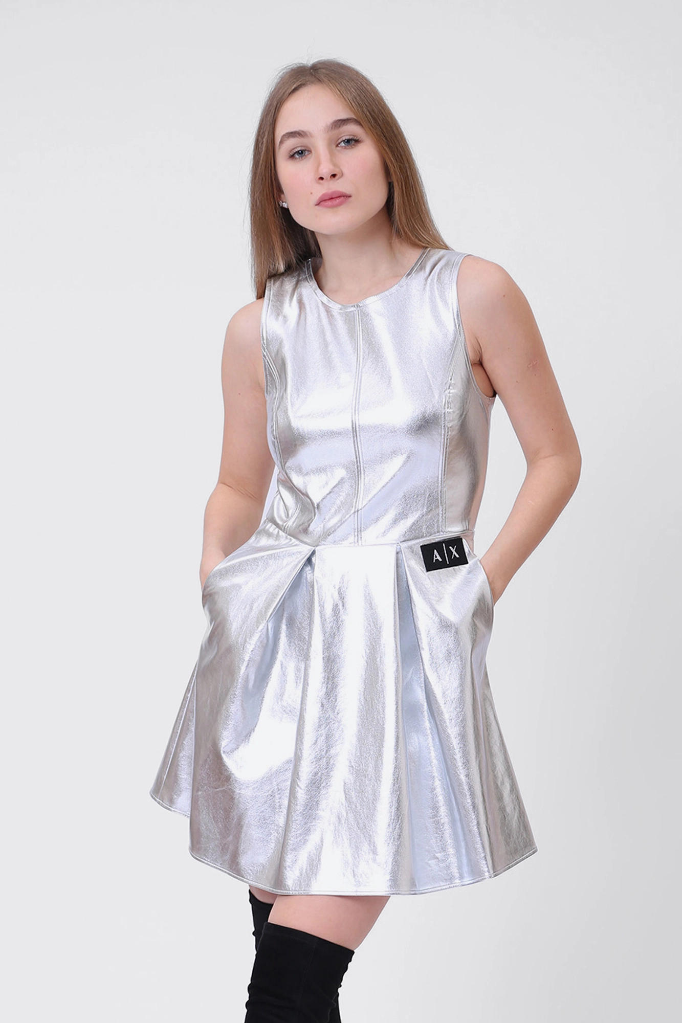 6LYA14_YNVXZ платье armani exchange 