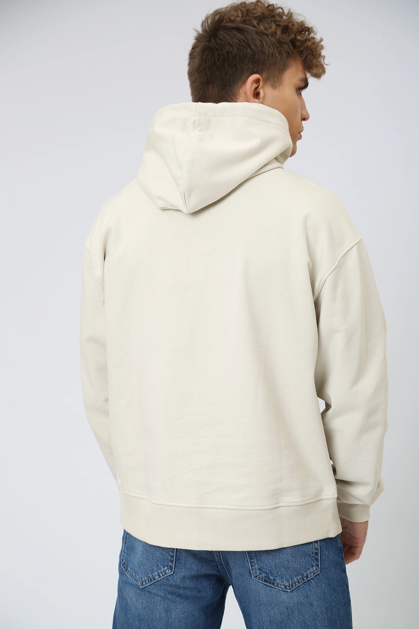 J30J321879 Худи Calvin Klein Jeans Бежевый