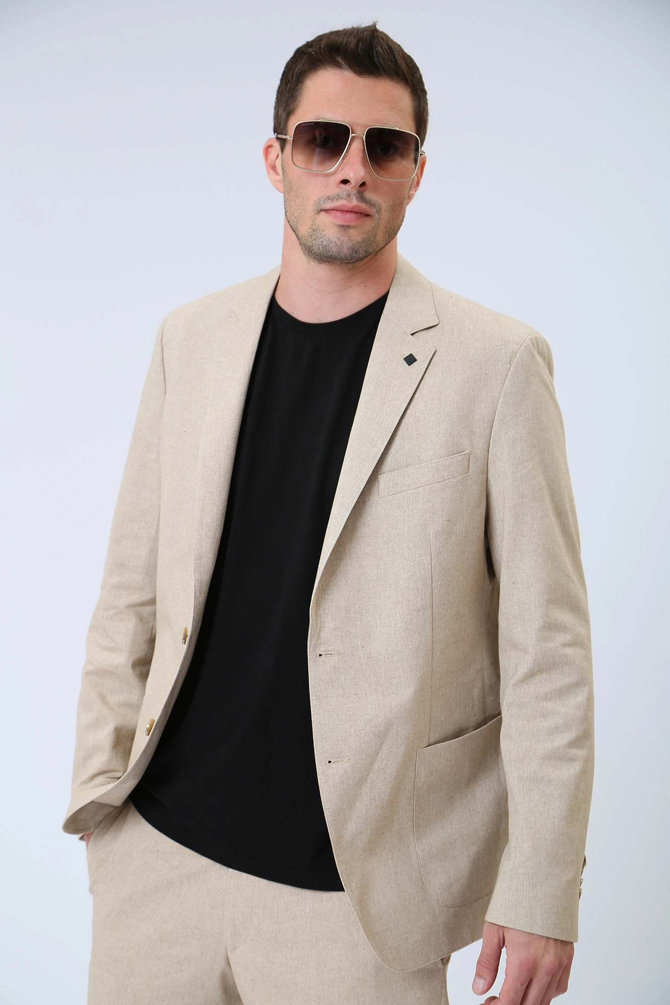 532029_155280 Пиджак Karl Lagerfeld Бежевый