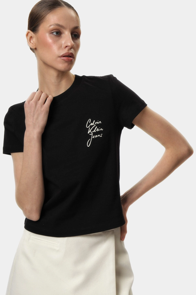 Брюки Calvin Klein Jeans Хлопок Черный