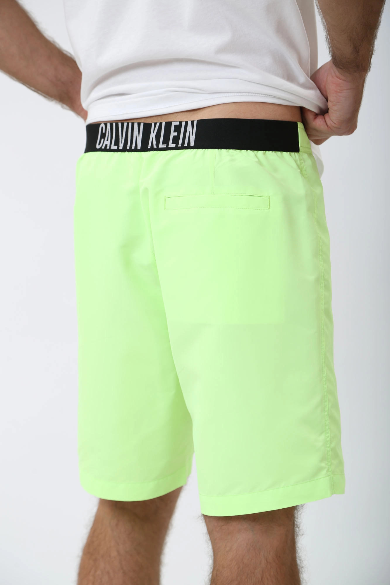 KM0KM01017 Шорты плавательные Calvin Klein Underwear Зеленый