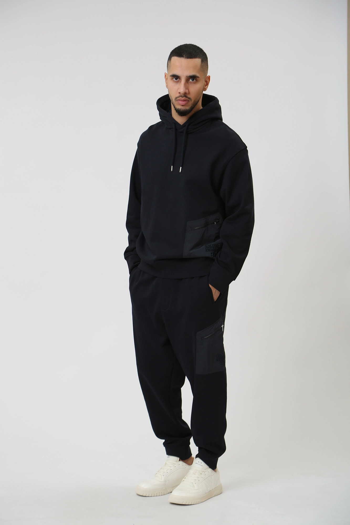 3DZMLL_ZJ4XZ Худи Armani Exchange Синий