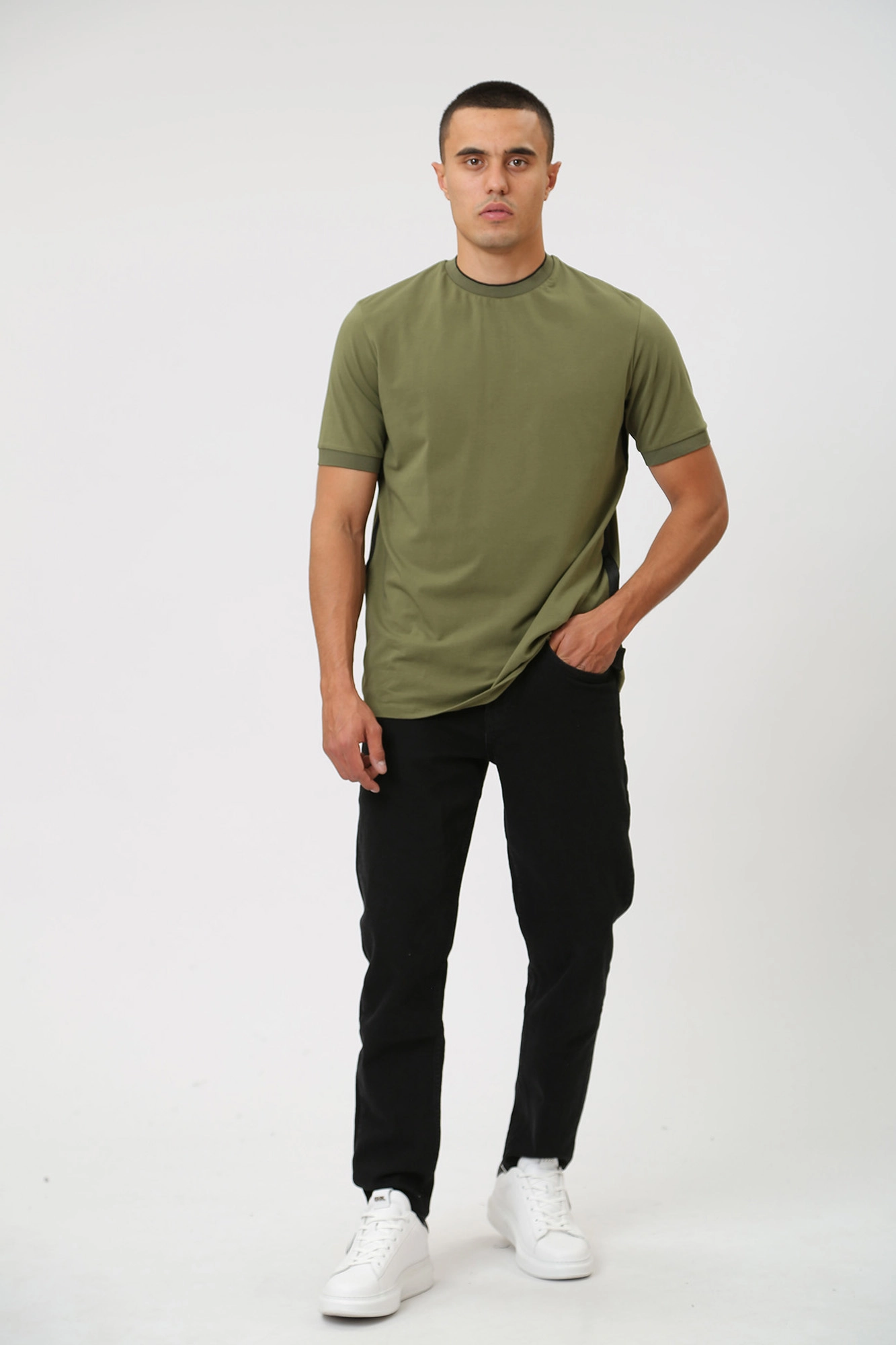 534221_755024 Футболка Karl Lagerfeld Хаки