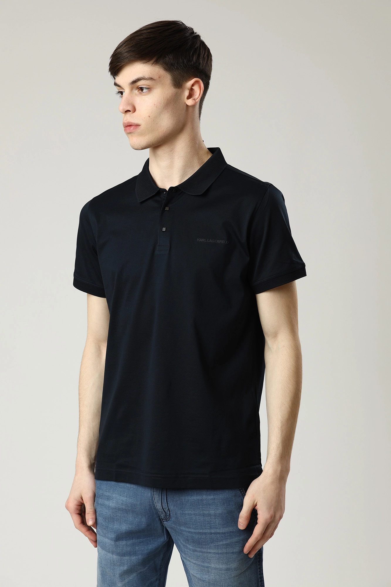 521200_745000 Поло  Karl Lagerfeld Синий