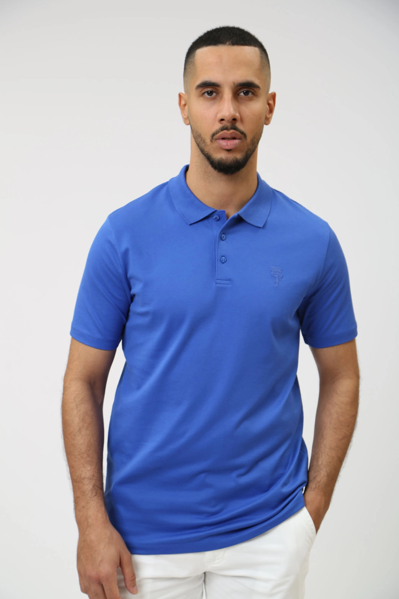 542232_745028 Поло Karl Lagerfeld Голубой